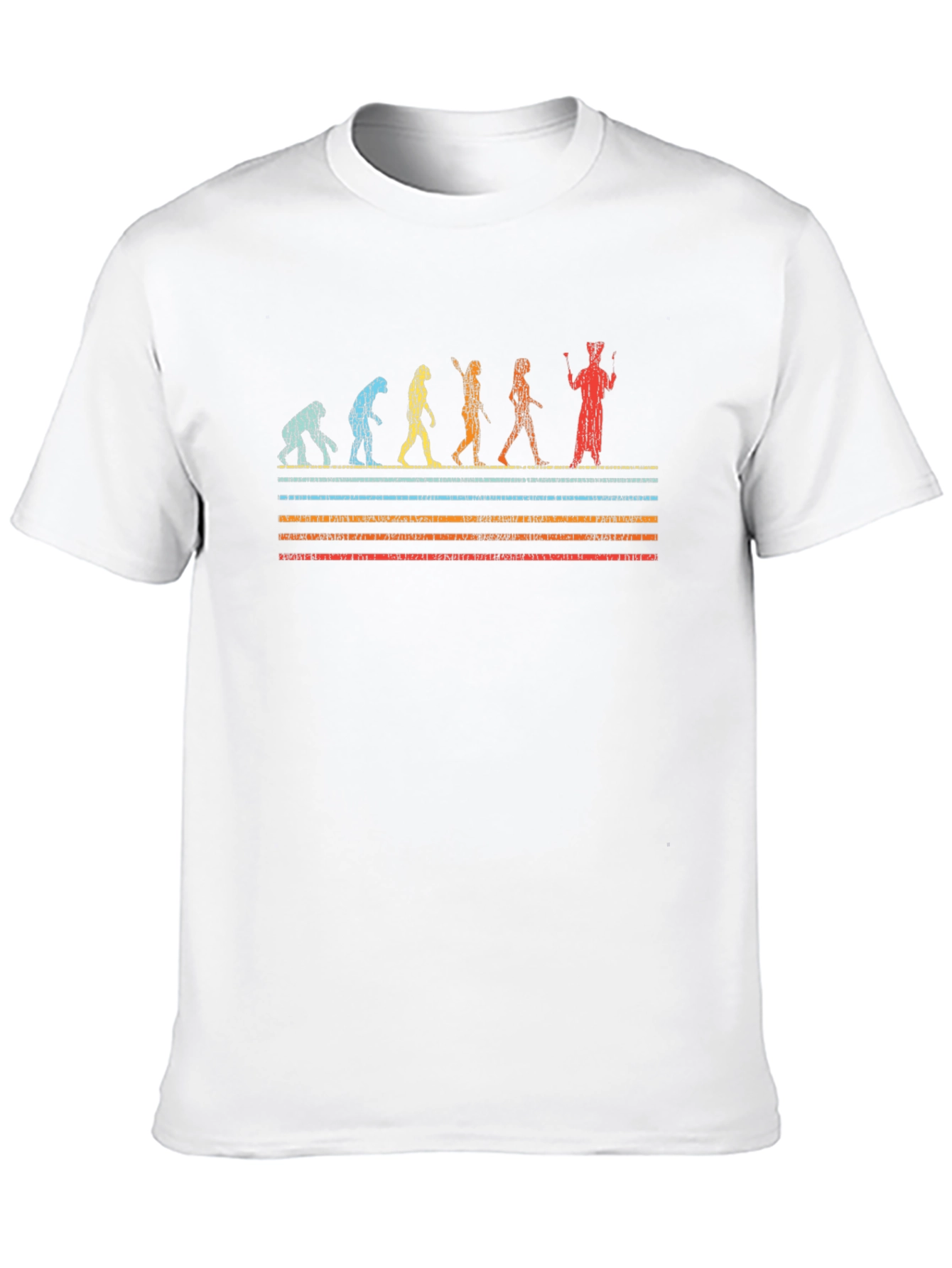 Evolution of Juggling Black T-Shirt