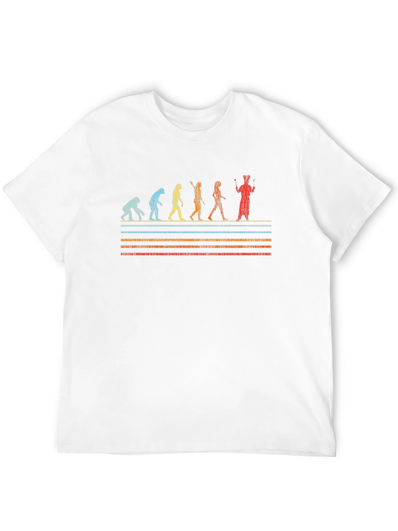 Evolution of Juggling Black T-Shirt