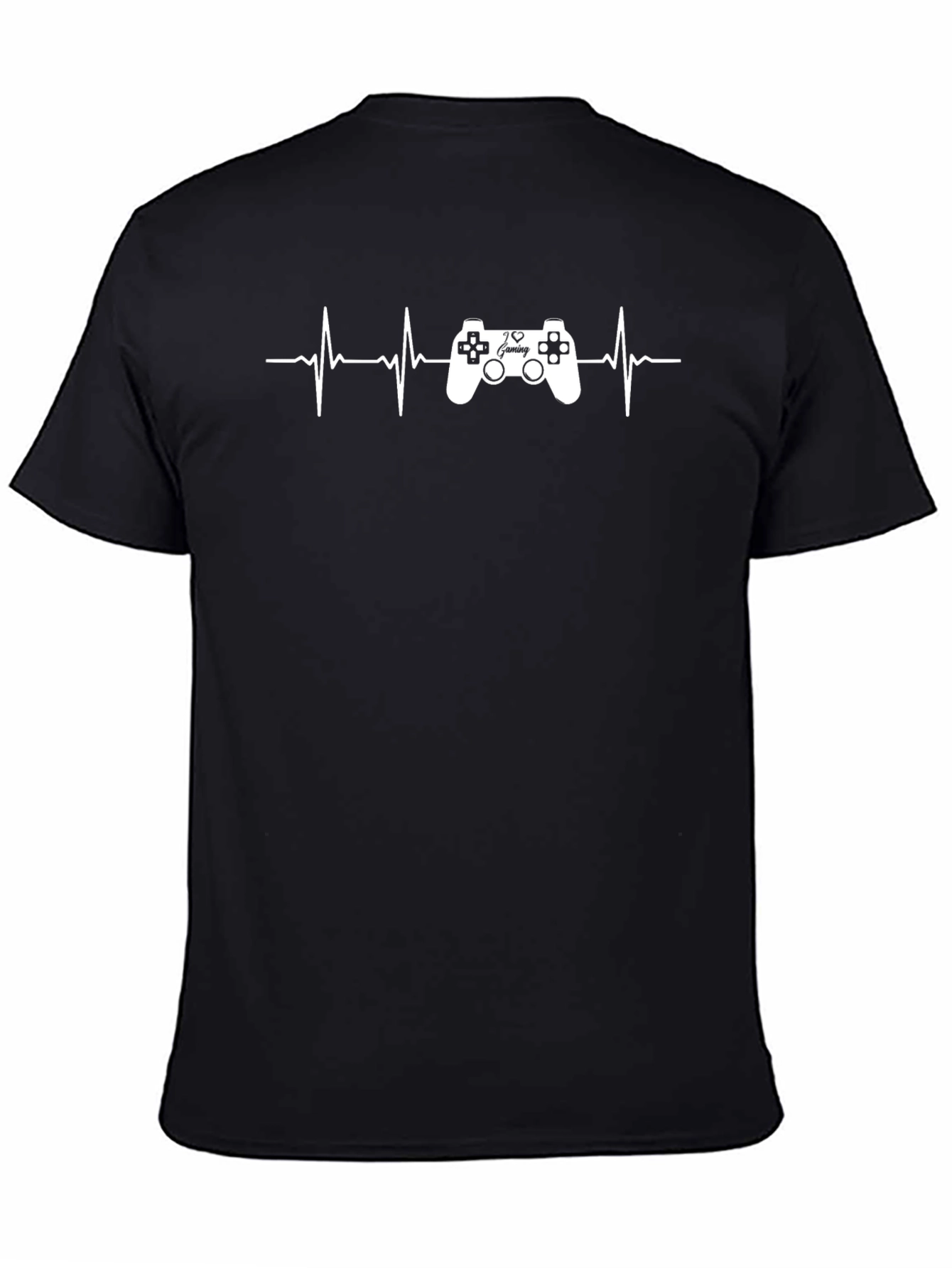 Gamer Heartbeat T-Shirt - Love Gaming Pulse Tee