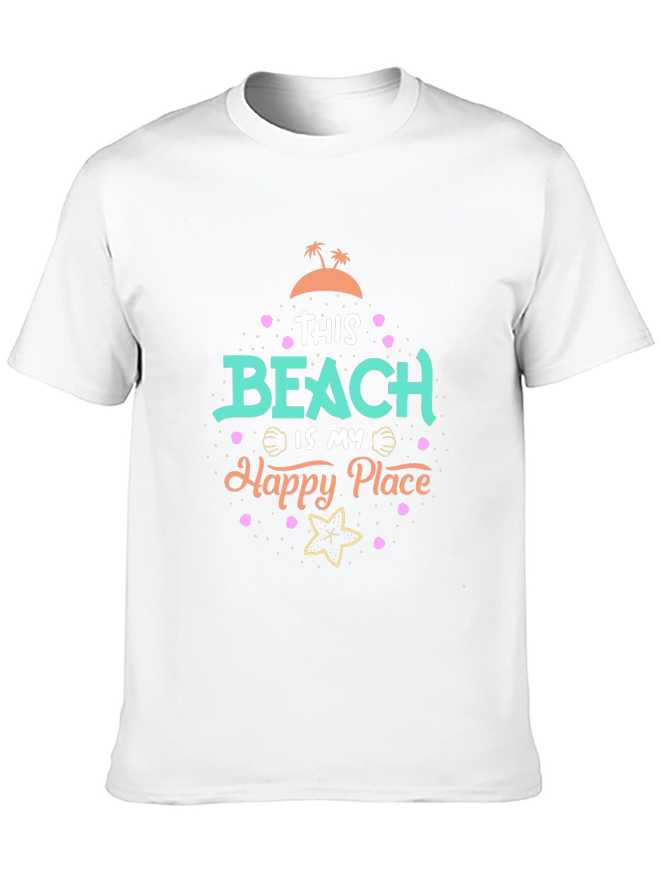 Beach Is My Happy Place Graphic Tee