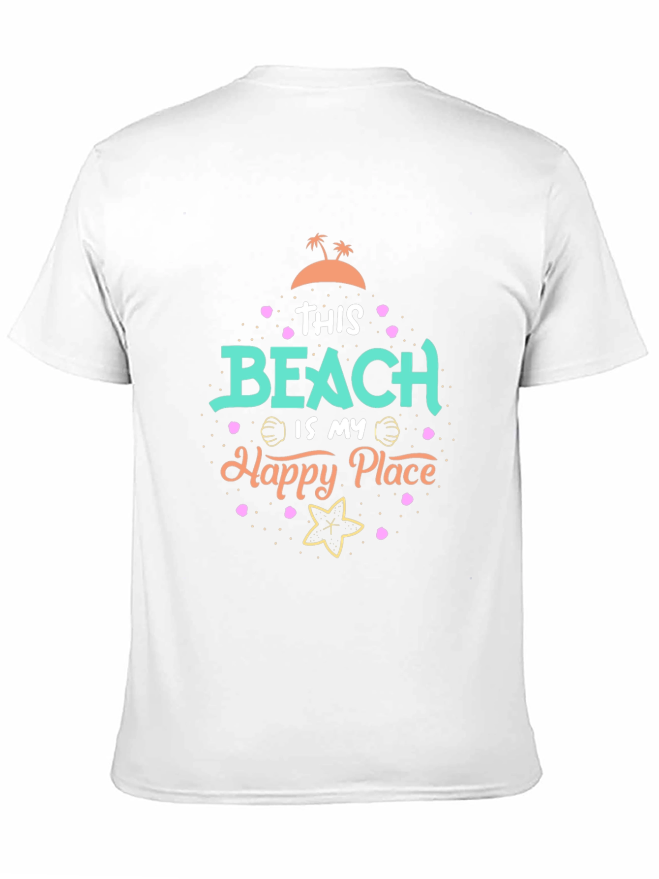 Beach Is My Happy Place Graphic Tee