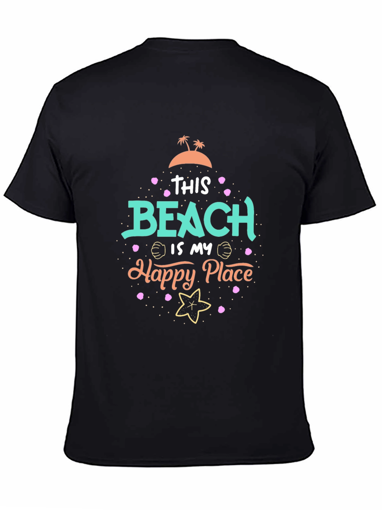 Beach Is My Happy Place Graphic Tee