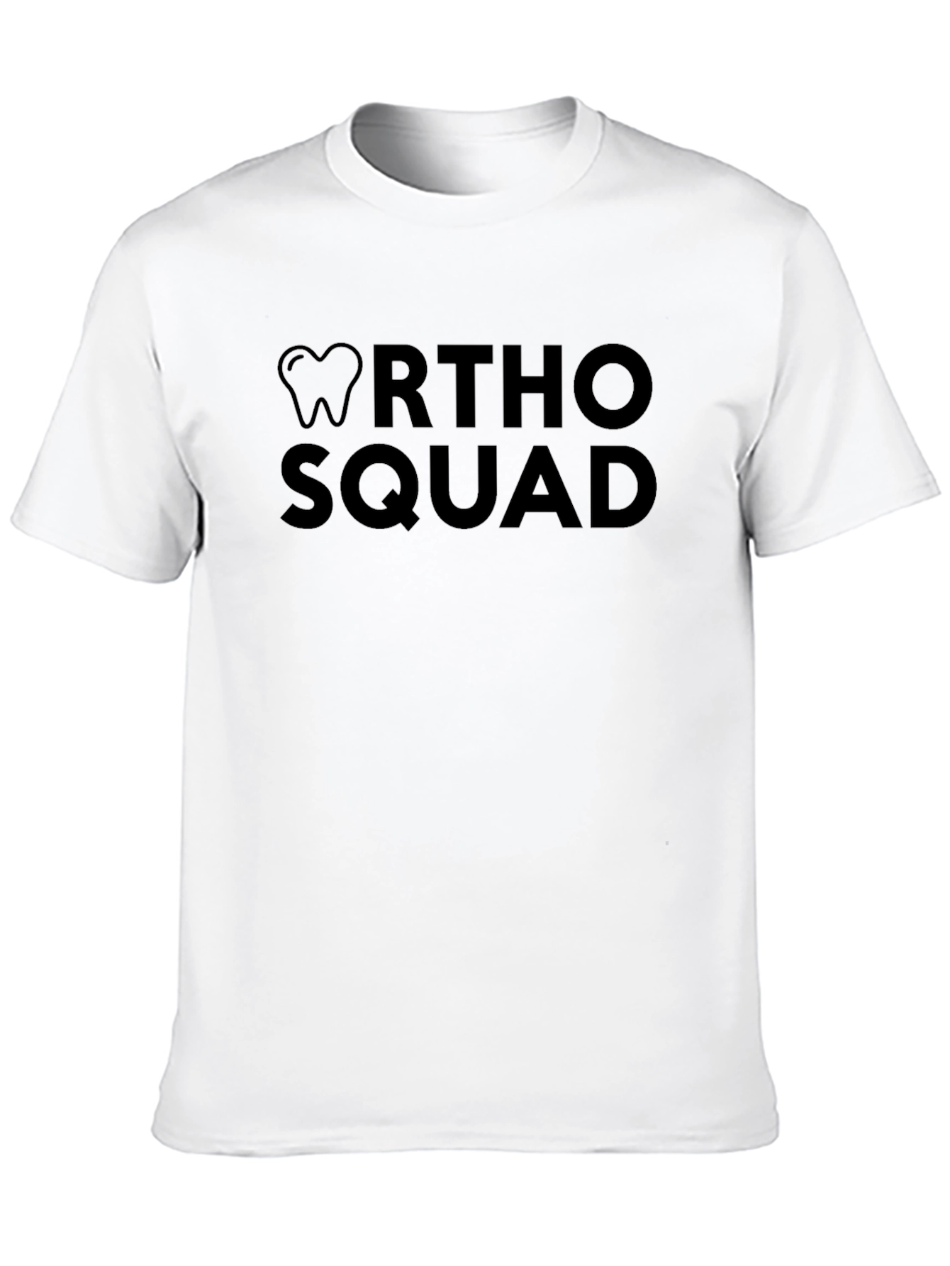 Ortho Squad Black T-Shirt - Dental Support
