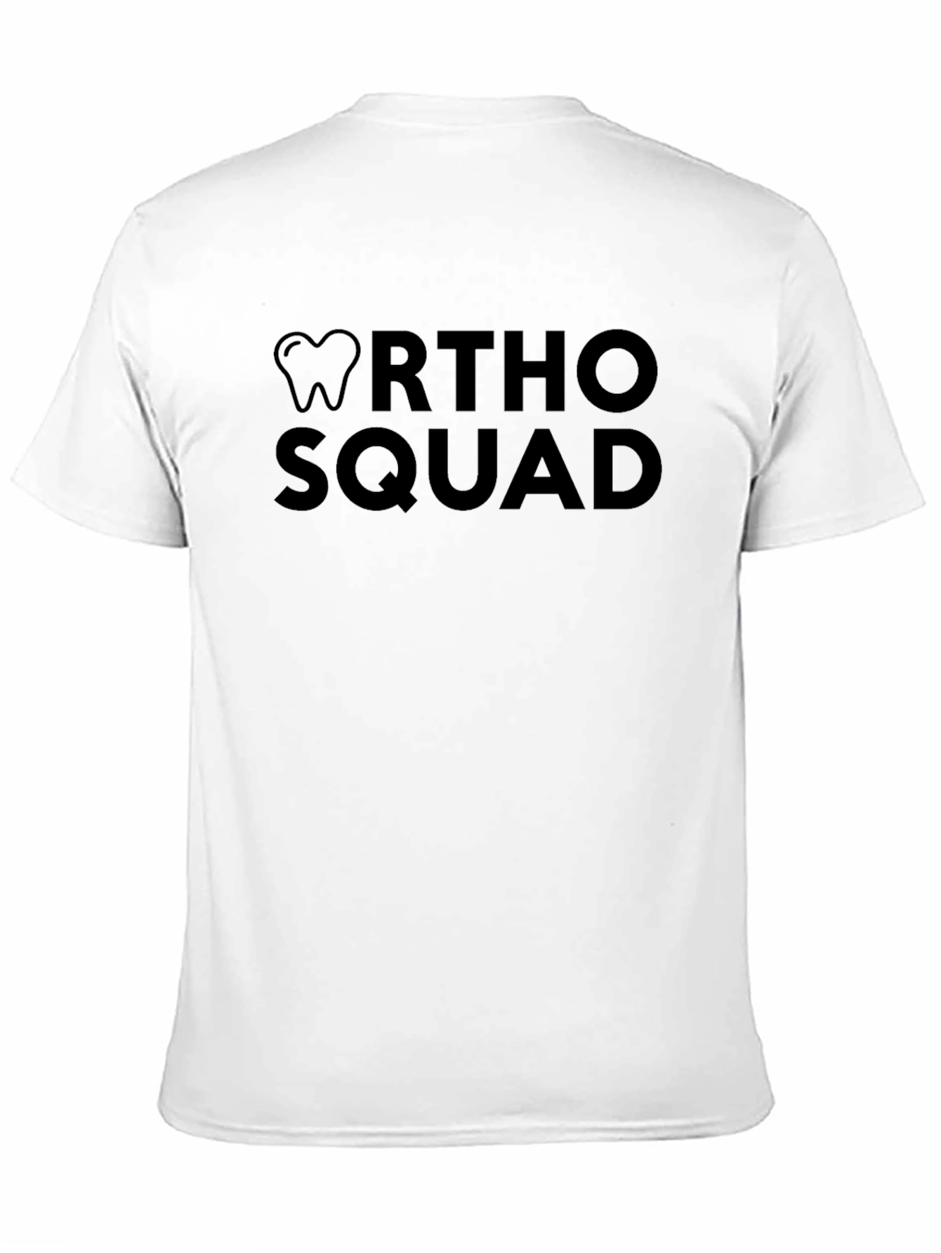 Ortho Squad Black T-Shirt - Dental Support