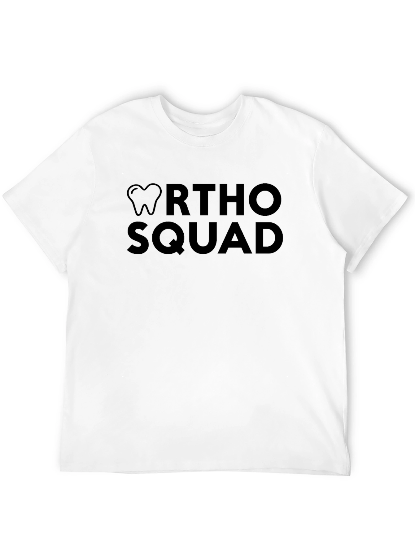Ortho Squad Black T-Shirt - Dental Support