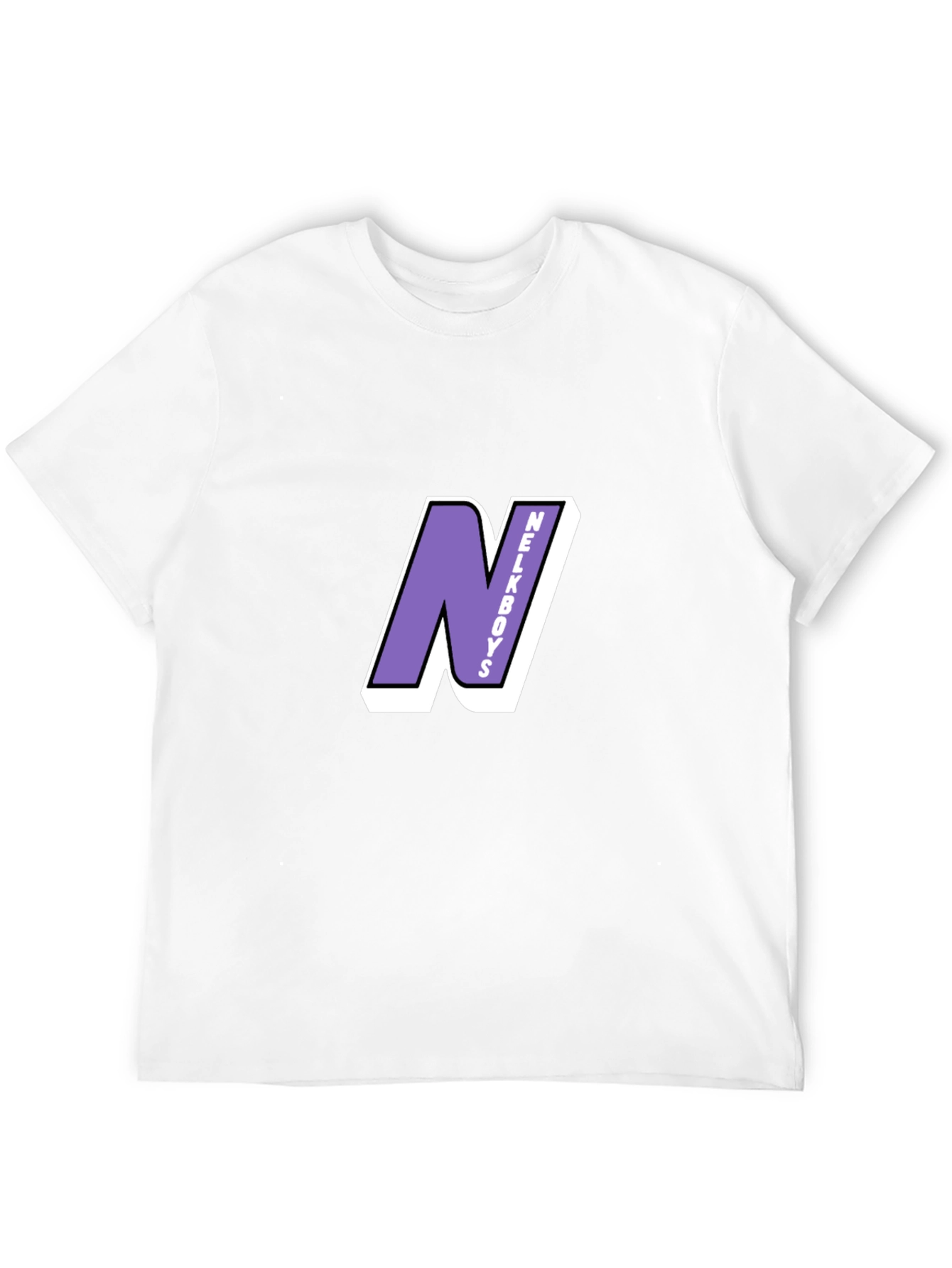 Nelkboys Logo Graphic Black T-Shirt