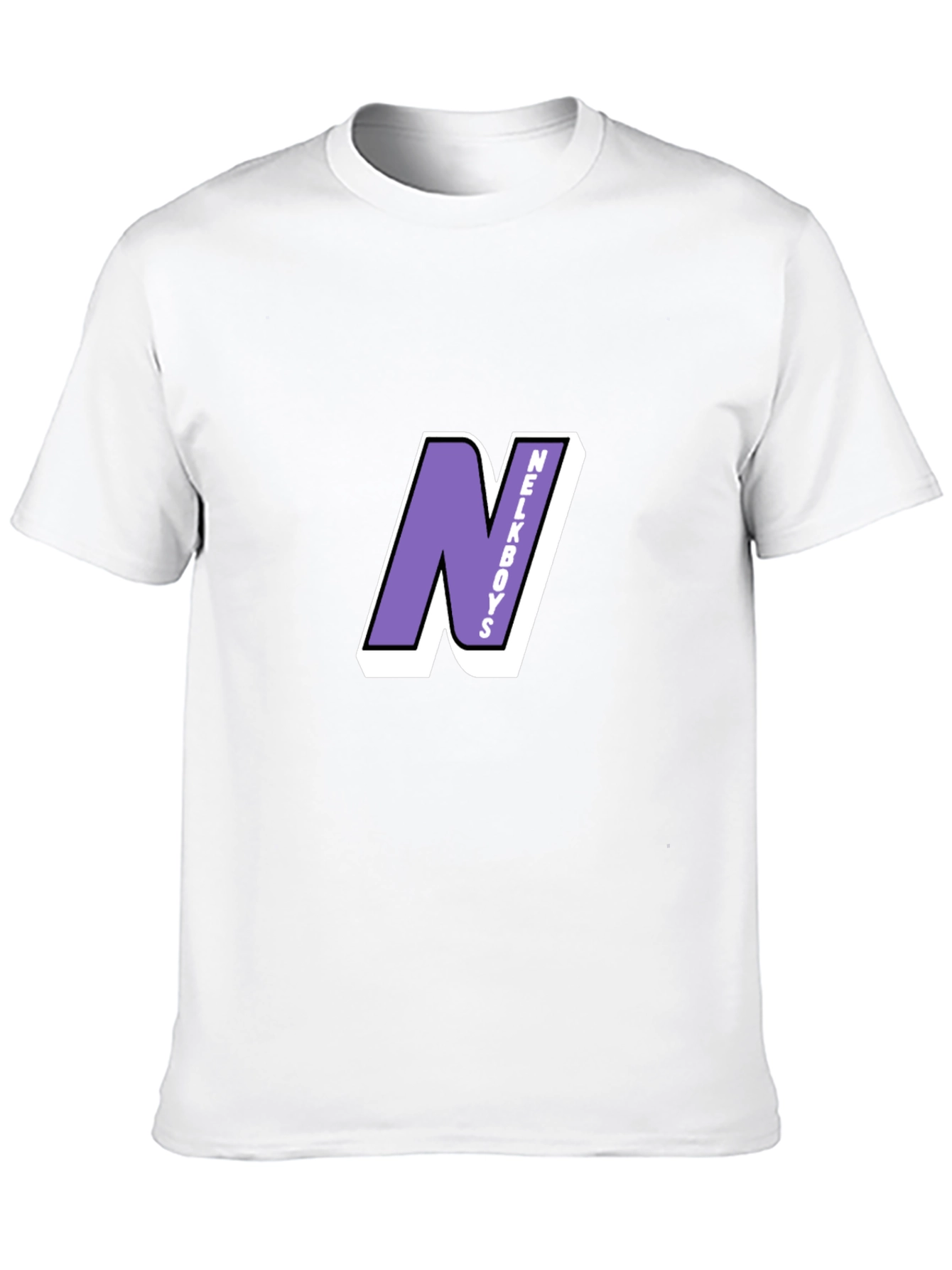 Nelkboys Logo Graphic Black T-Shirt