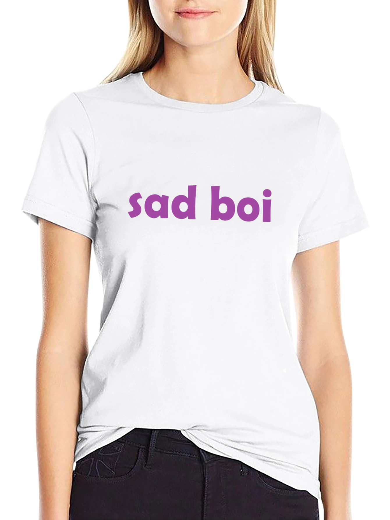 Sad Boi T-Shirt - Trendy Graphic Tee