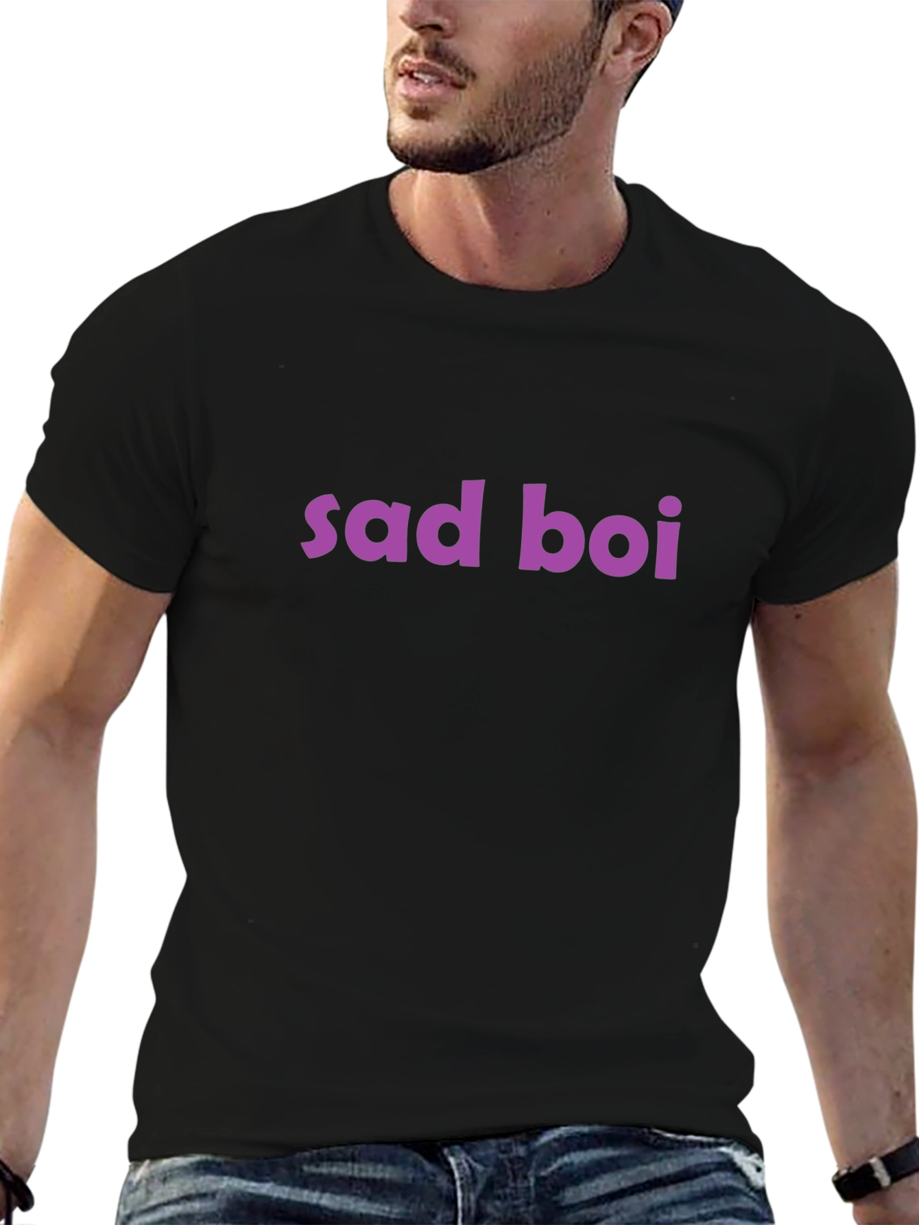 Sad Boi T-Shirt - Trendy Graphic Tee