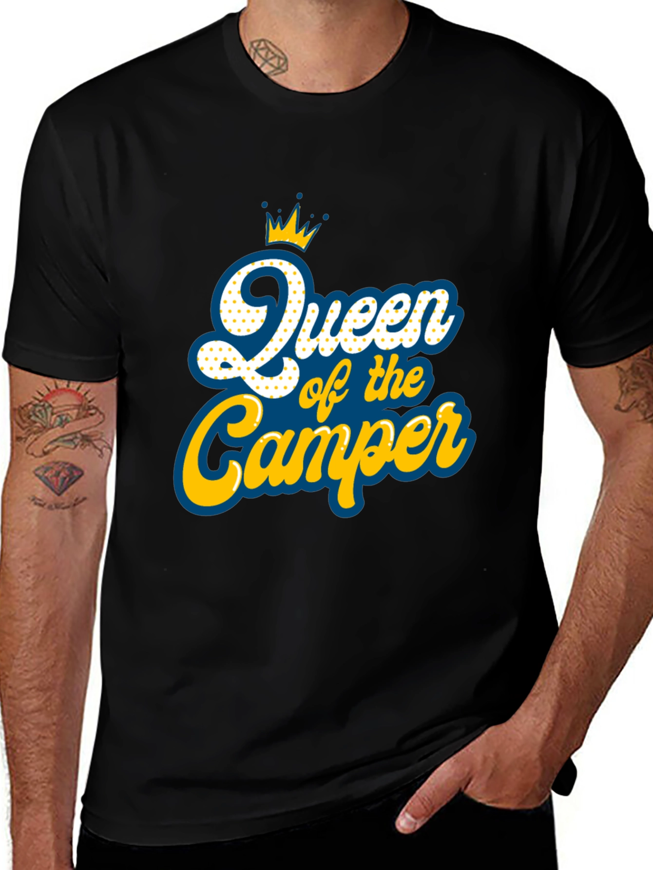 Queen of the Camper Graphic T-Shirt