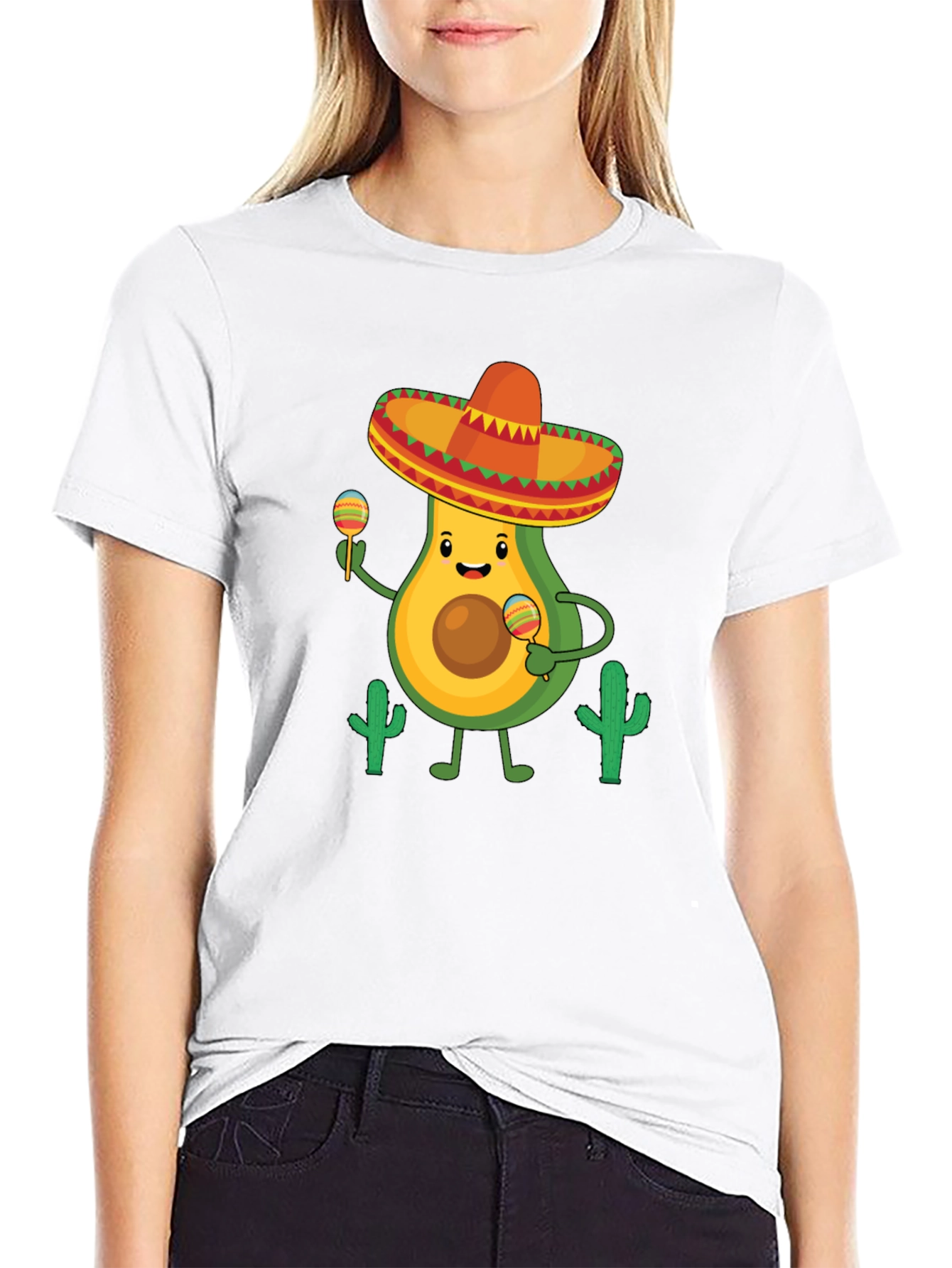 Avocado Mariachi Graphic Tee