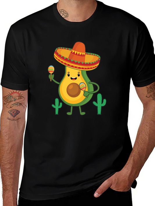 Avocado Mariachi Graphic Tee
