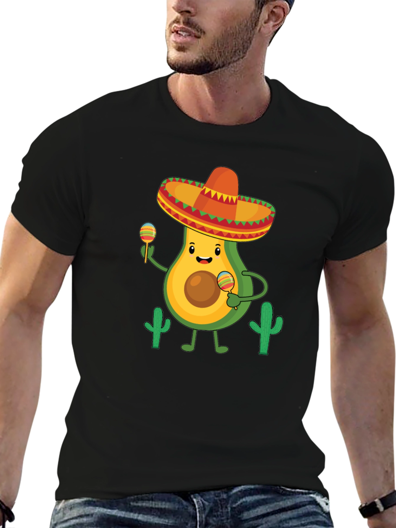 Avocado Mariachi Graphic Tee