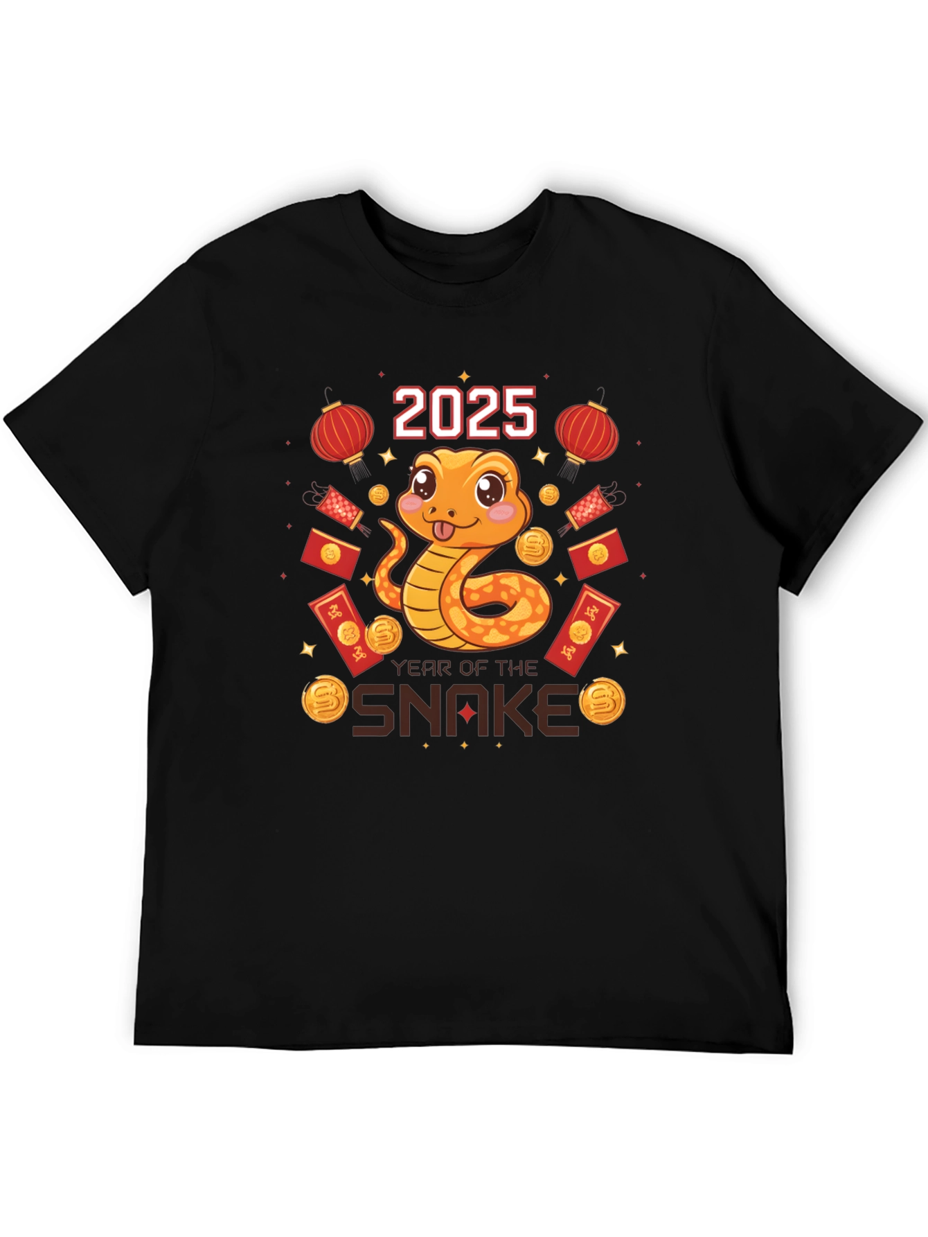 Year of the Snake 2025 Graphic T-Shirt