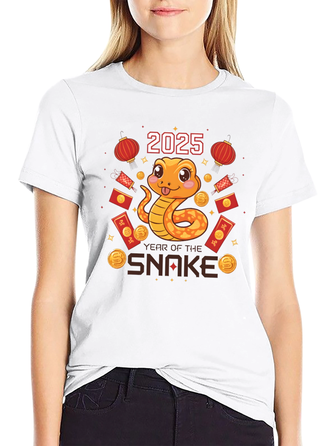 Year of the Snake 2025 Graphic T-Shirt