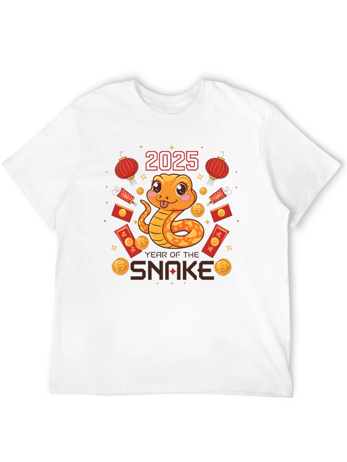 Year of the Snake 2025 Graphic T-Shirt