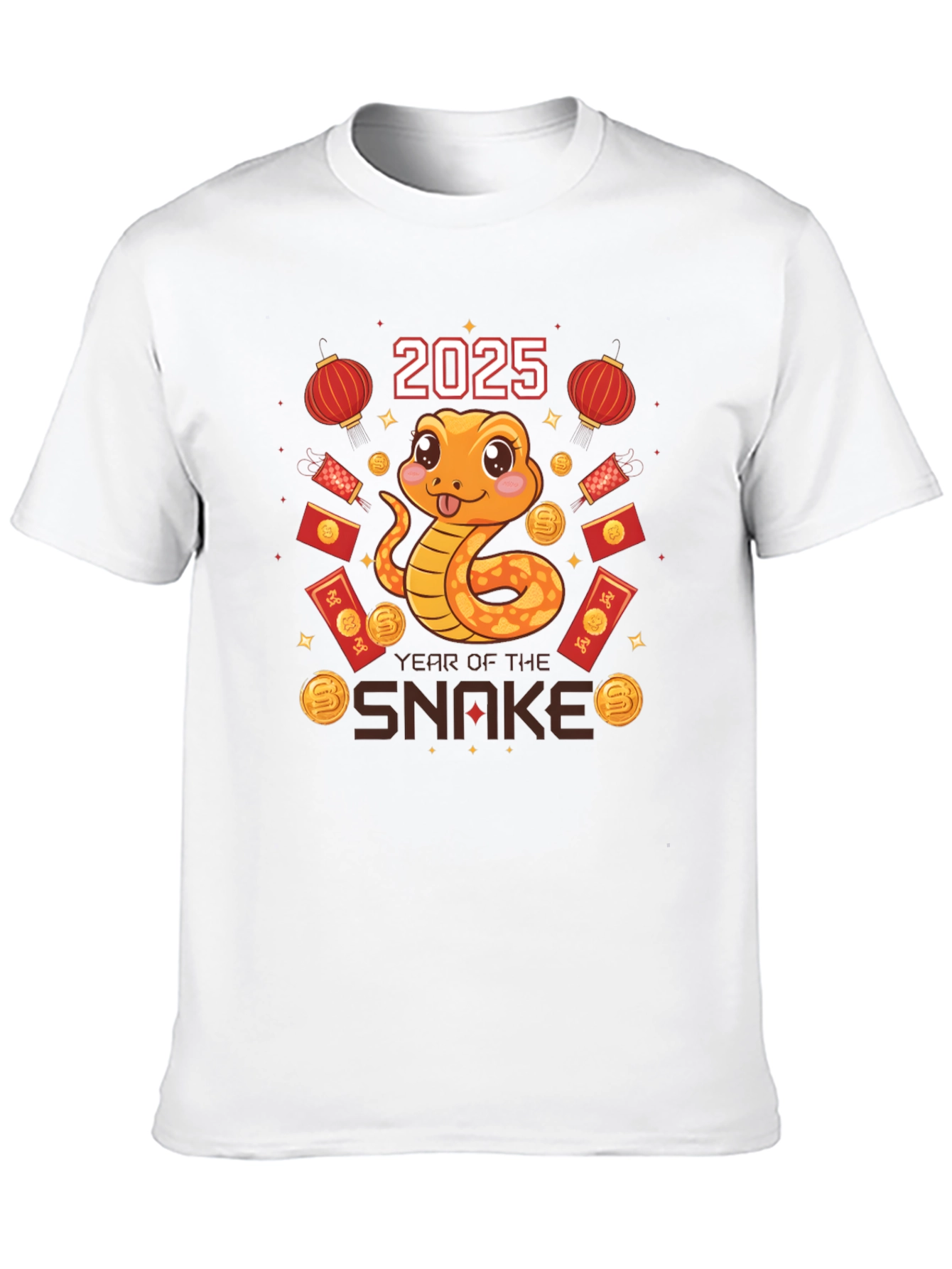 Year of the Snake 2025 Graphic T-Shirt