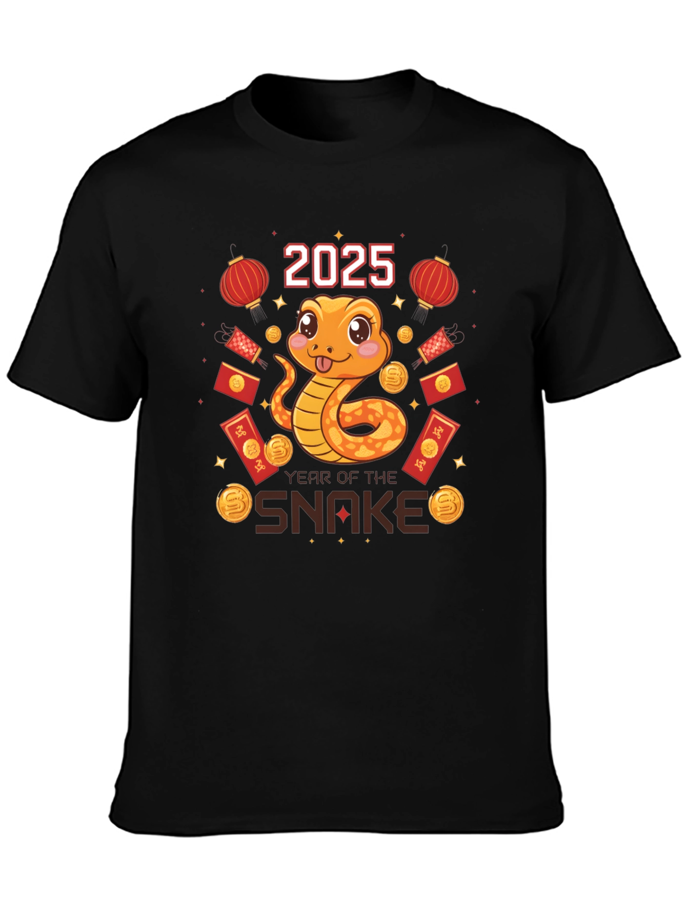 Year of the Snake 2025 Graphic T-Shirt