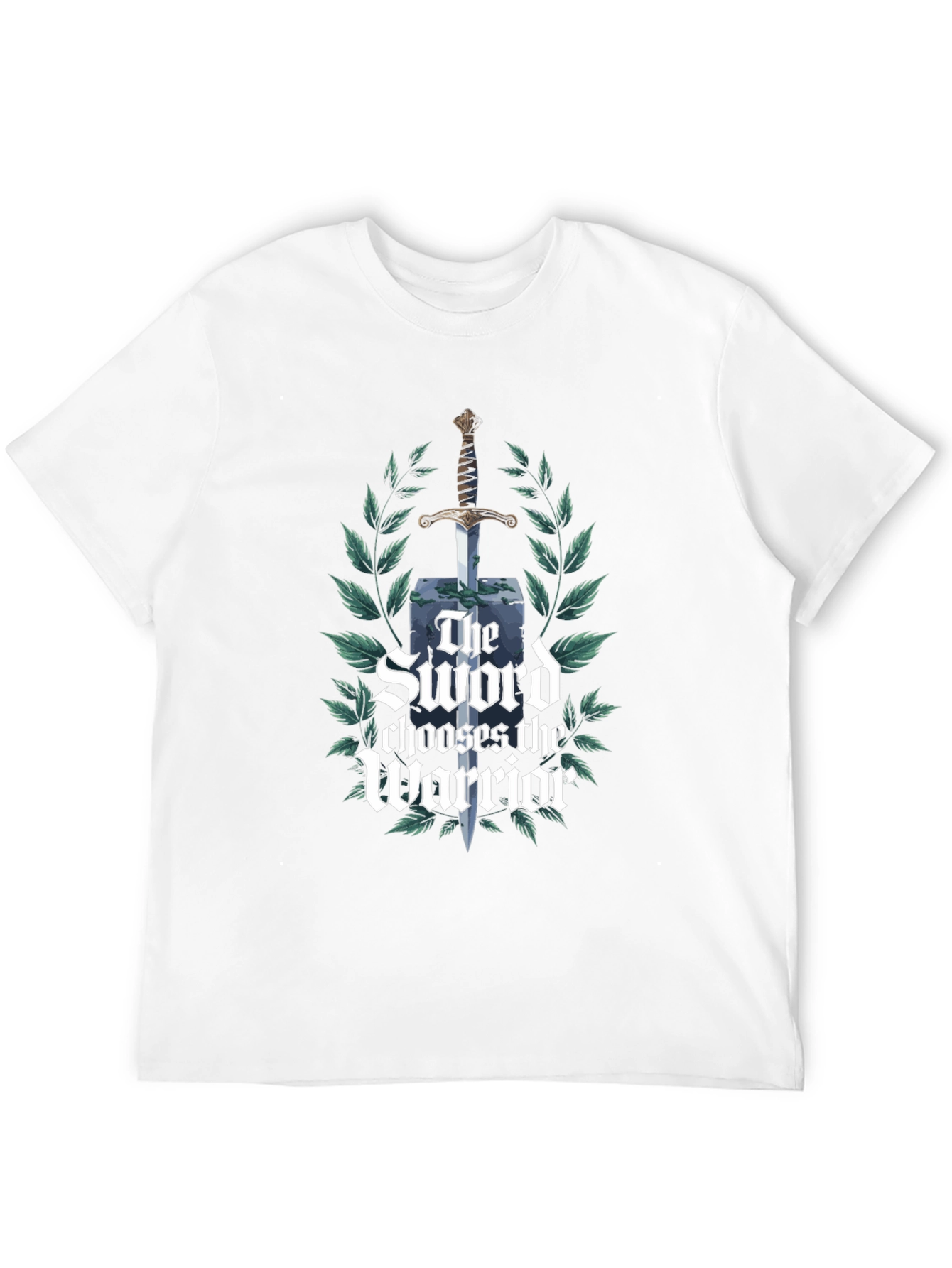 Sword Chooses the Warrior Black T-Shirt