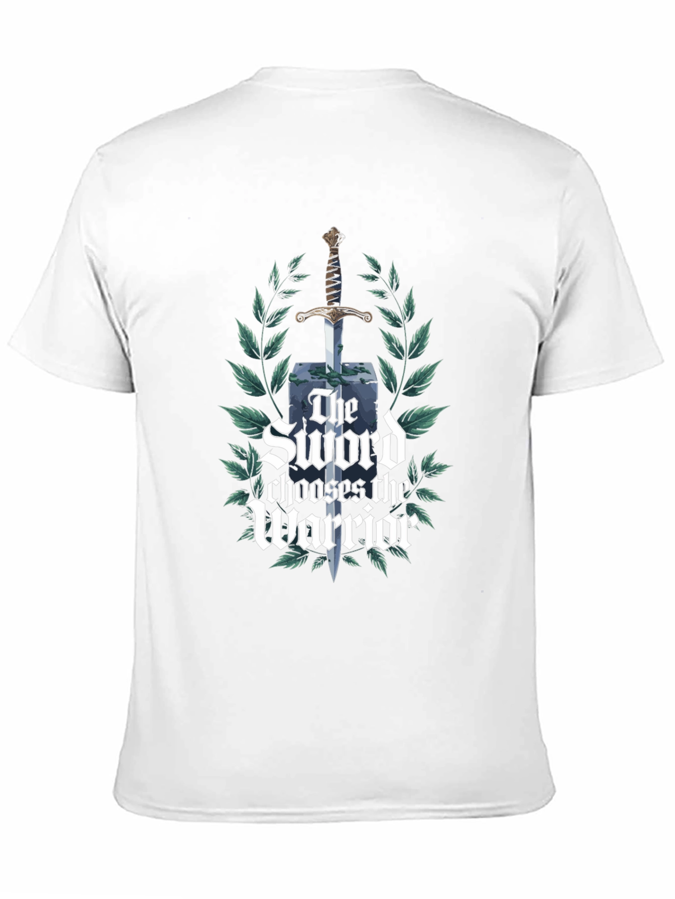 Sword Chooses the Warrior Black T-Shirt