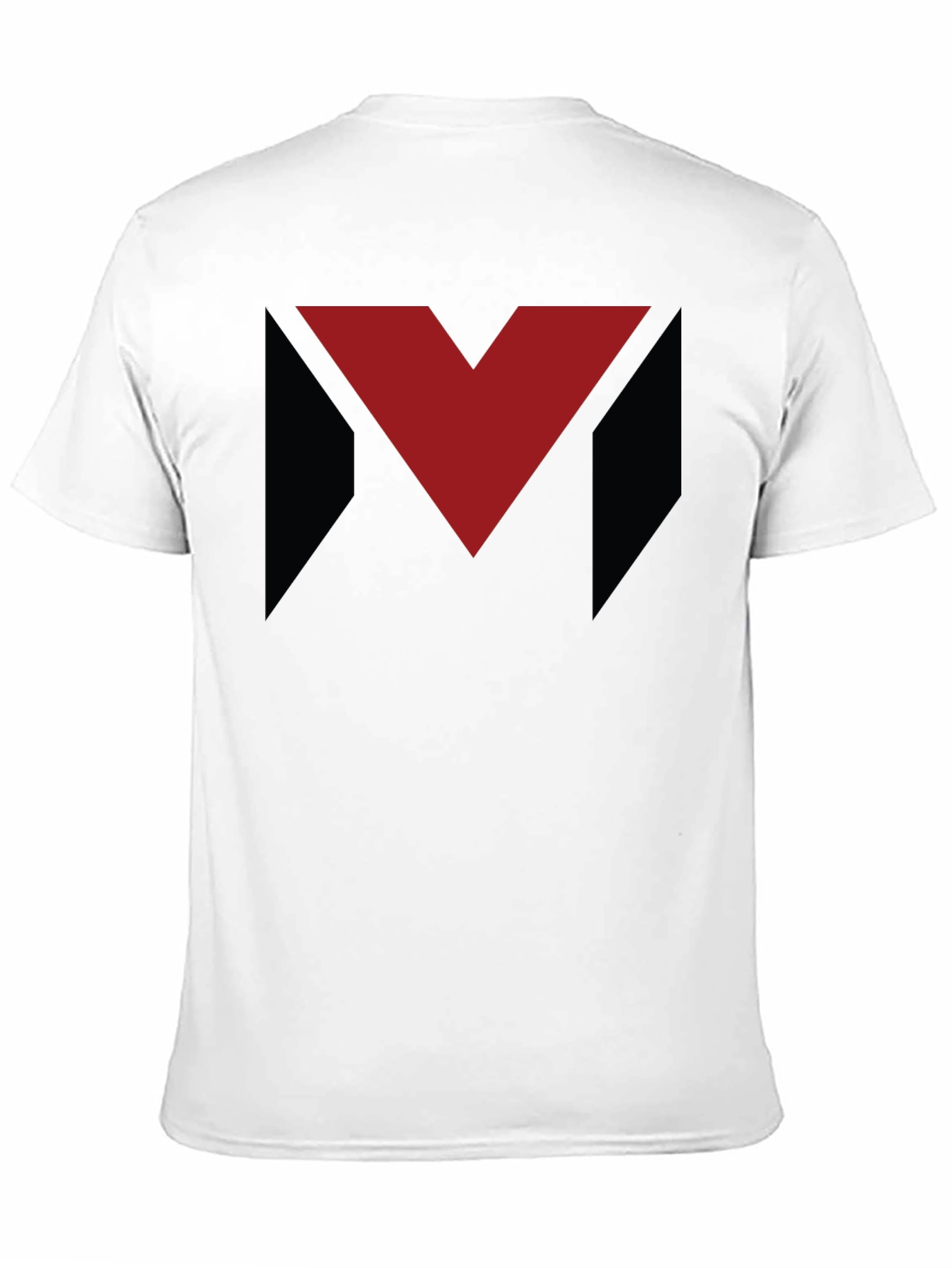 Geometric Logo Tee - Modern Graphic Print Shirt