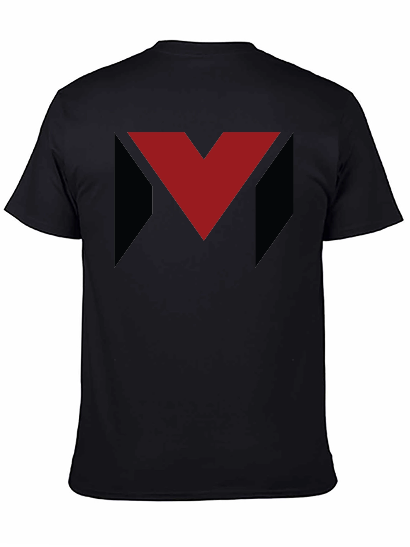 Geometric Logo Tee - Modern Graphic Print Shirt