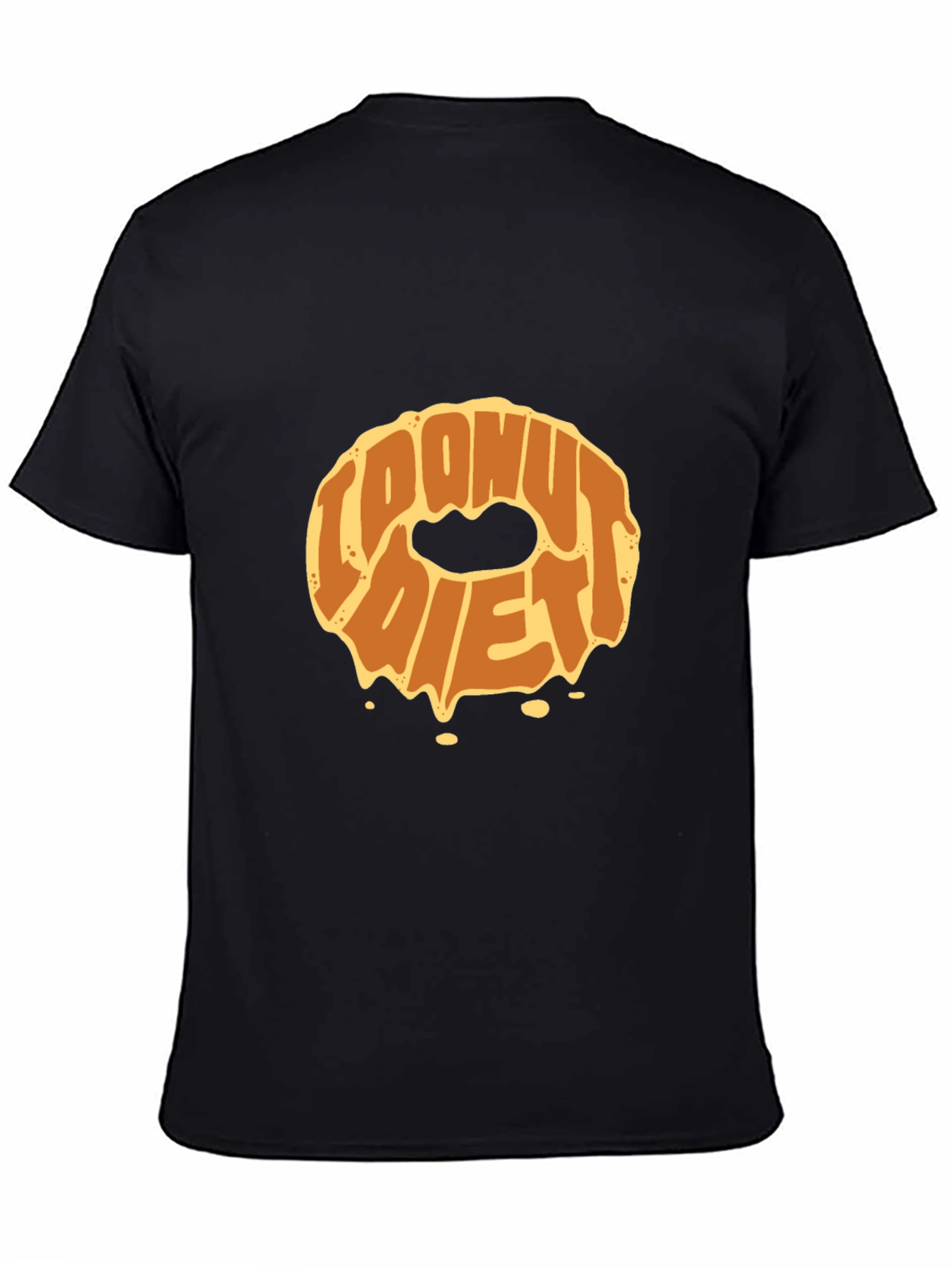 Donut Diet Graphic T-Shirt - Funny Foodie Tee