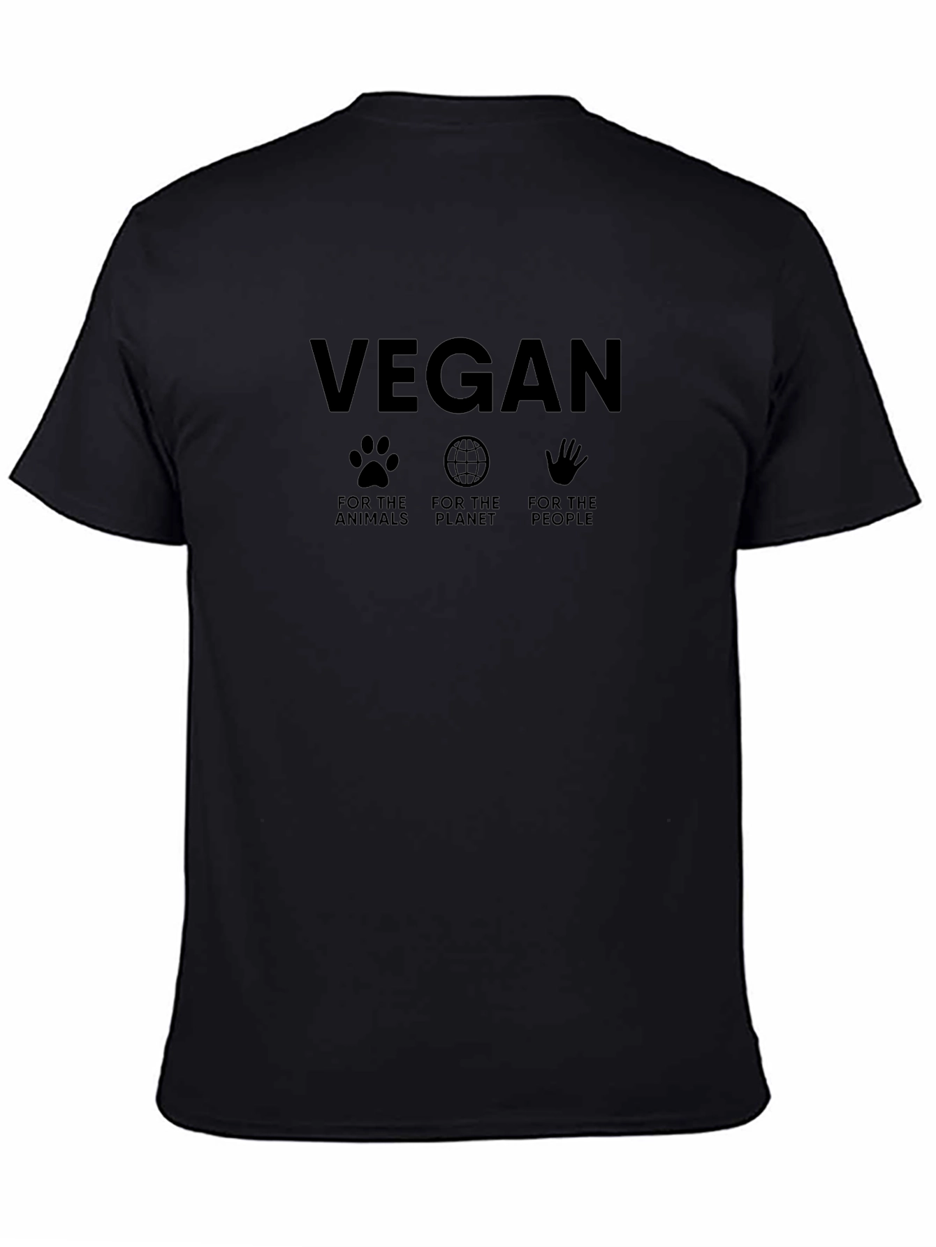 Vegan Graphic T-Shirt - For Animals Planet People