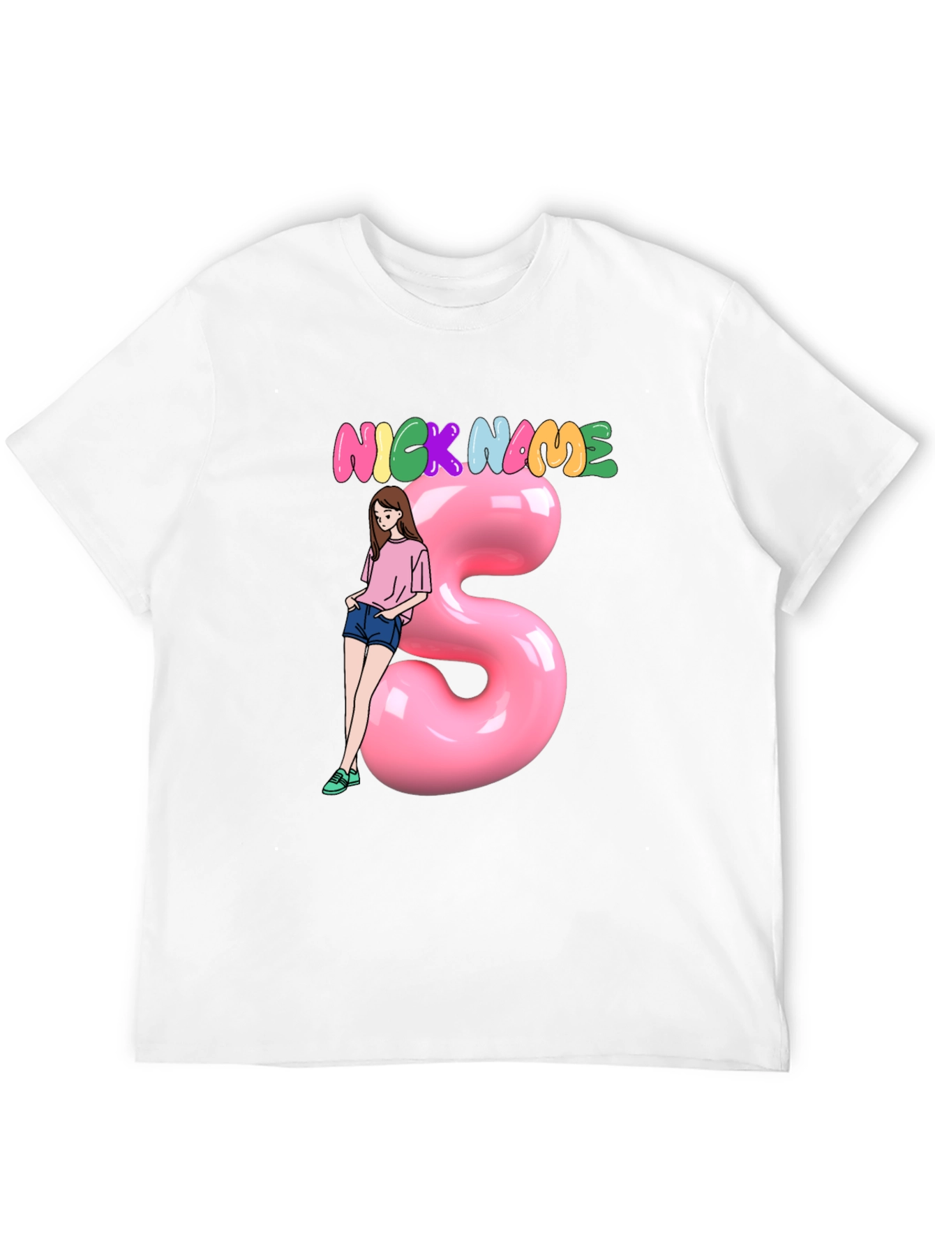 Nickname Girl Graphic T-Shirt - Unisex