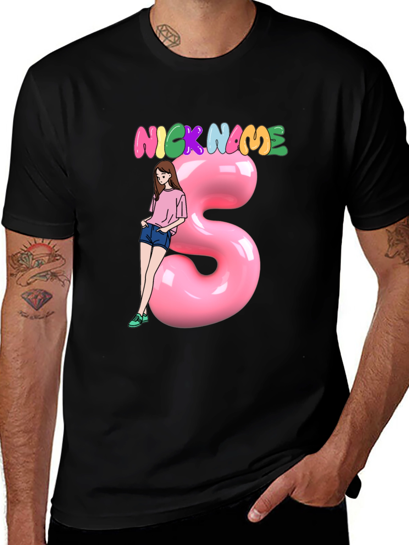 Nickname Girl Graphic T-Shirt - Unisex