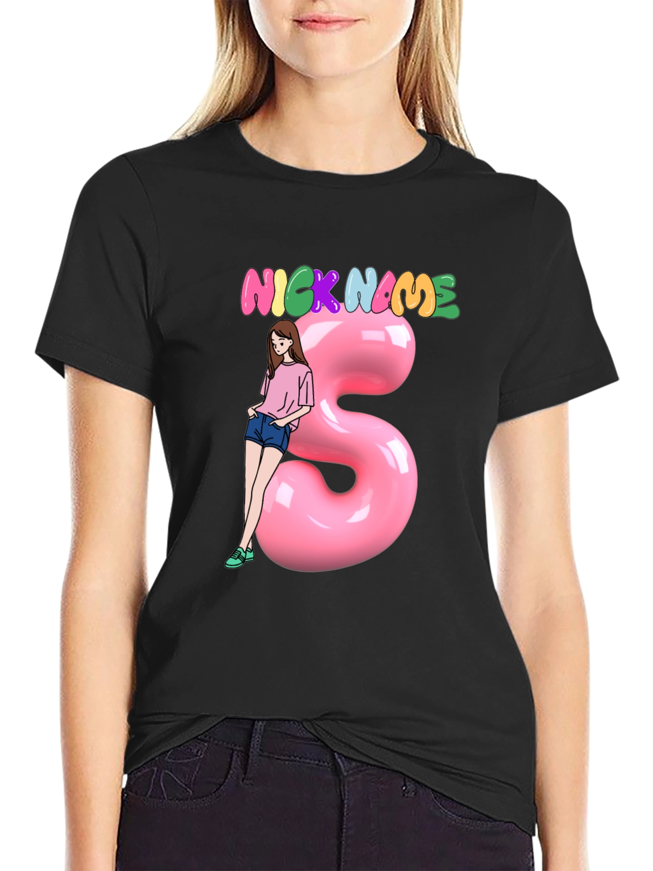 Nickname Girl Graphic T-Shirt - Unisex