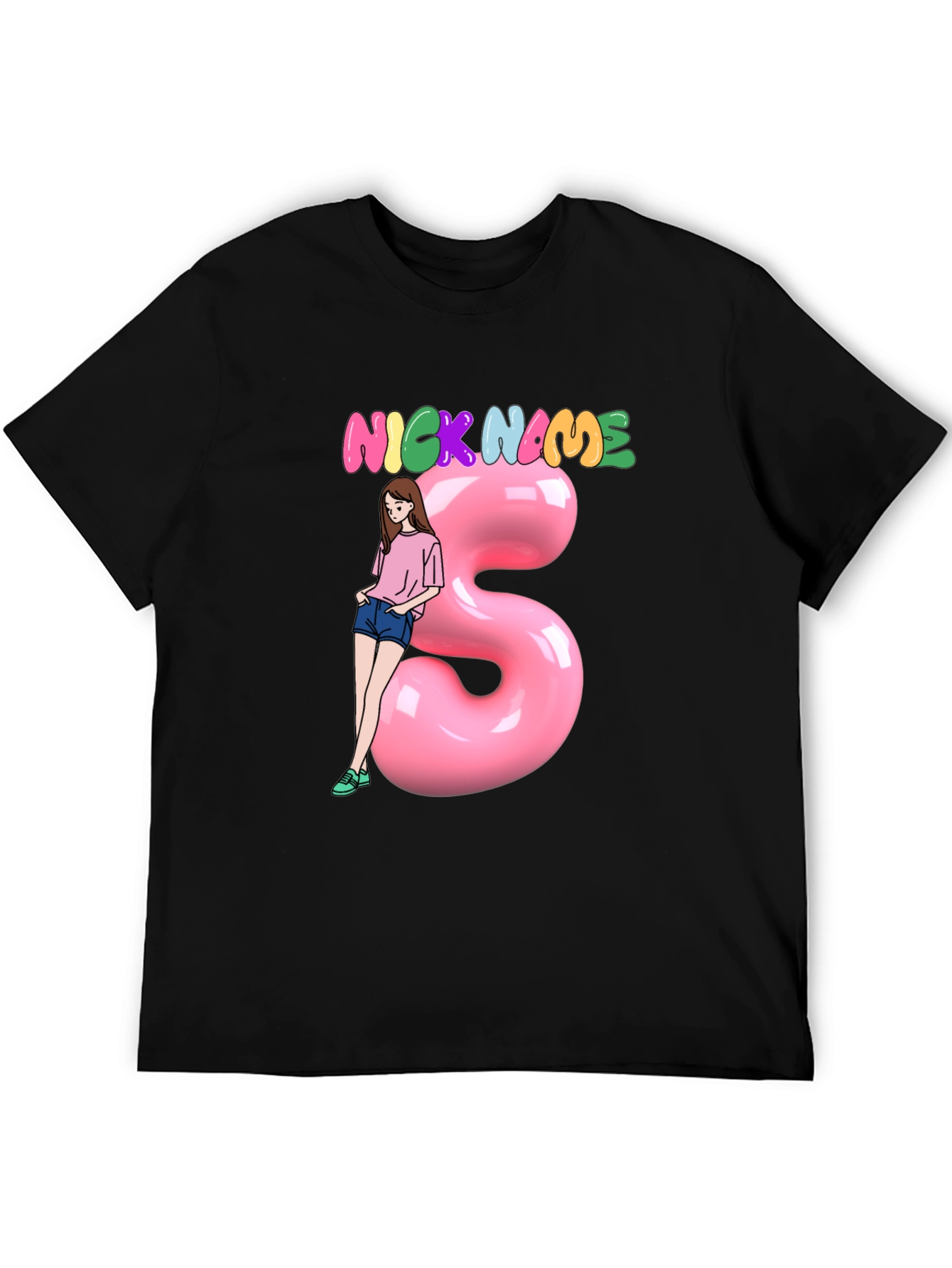 Nickname Girl Graphic T-Shirt - Unisex