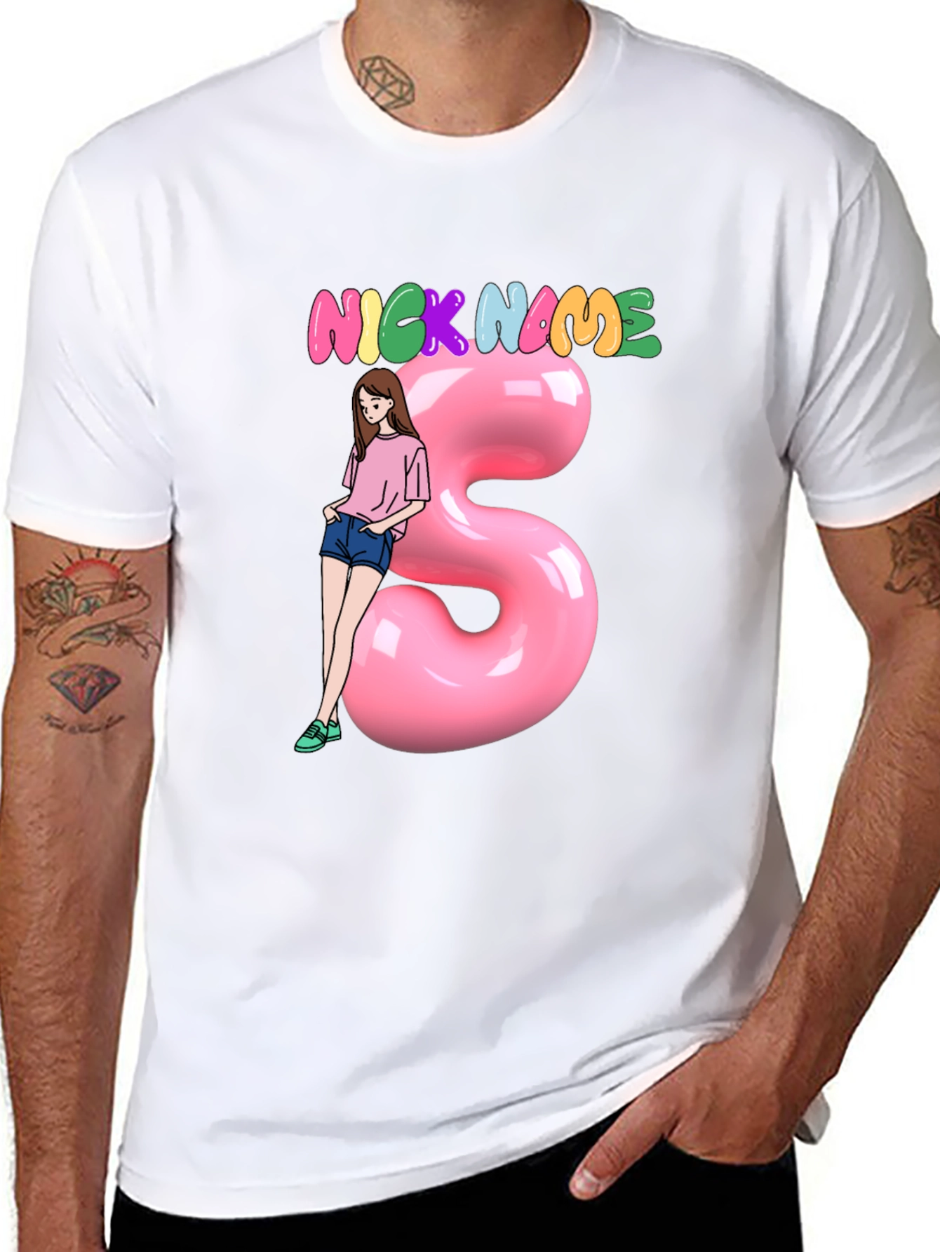 Nickname Girl Graphic T-Shirt - Unisex