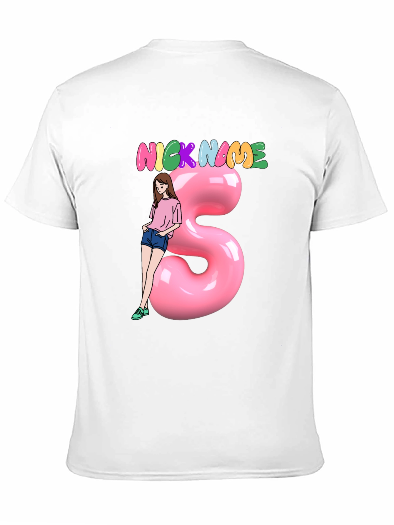 Nickname Girl Graphic T-Shirt - Unisex