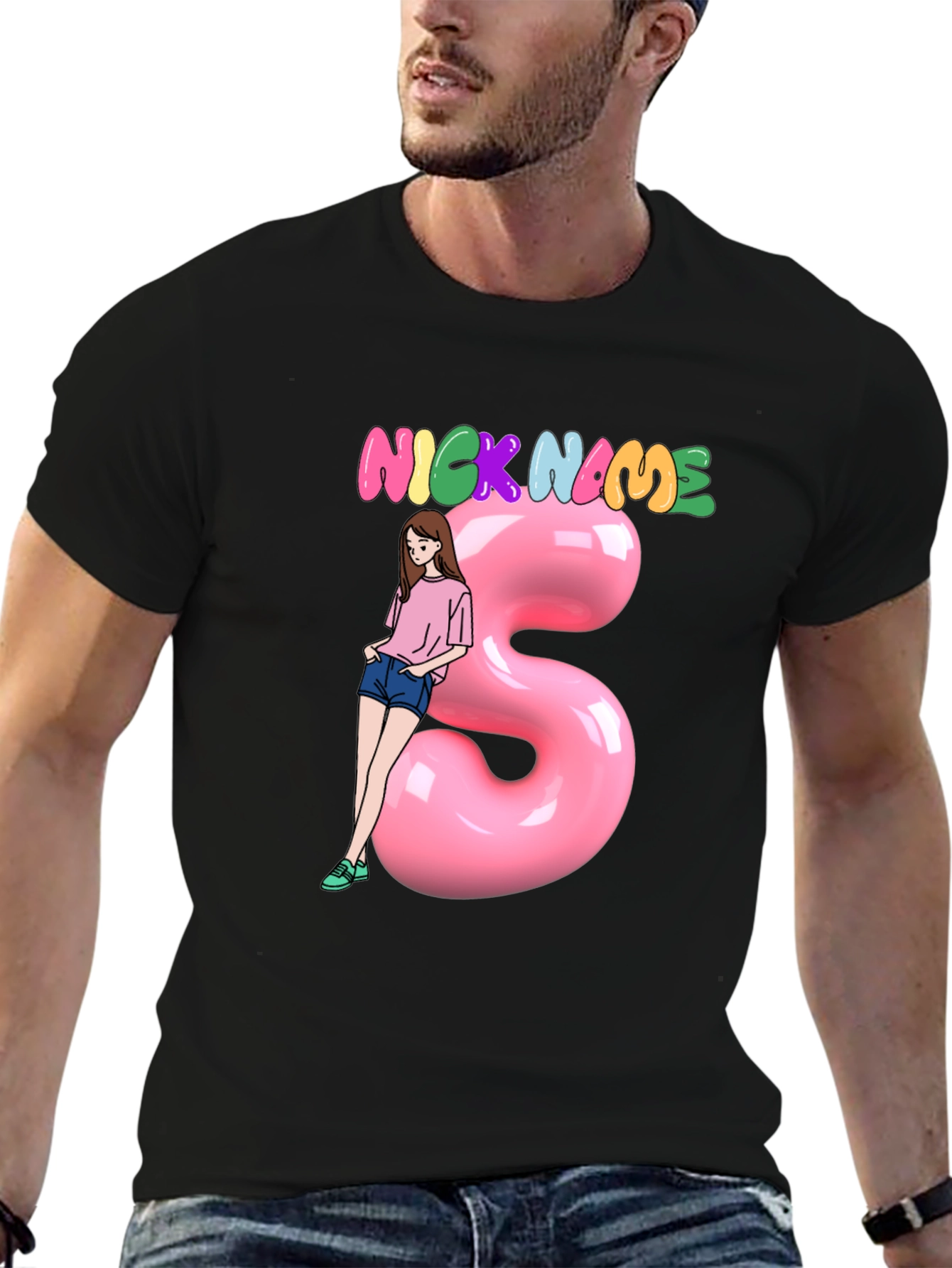 Nickname Girl Graphic T-Shirt - Unisex