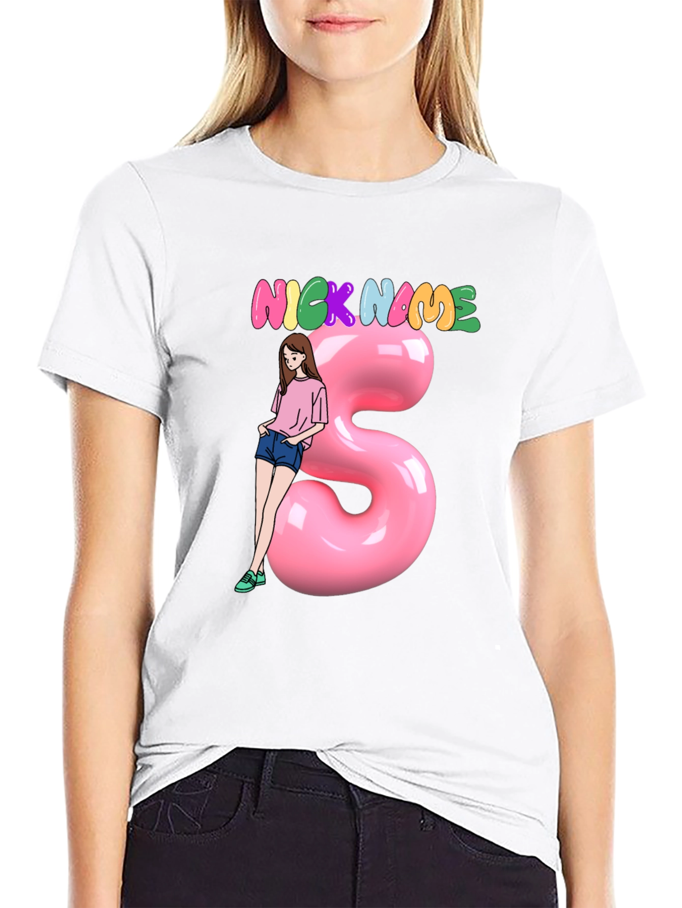 Nickname Girl Graphic T-Shirt - Unisex