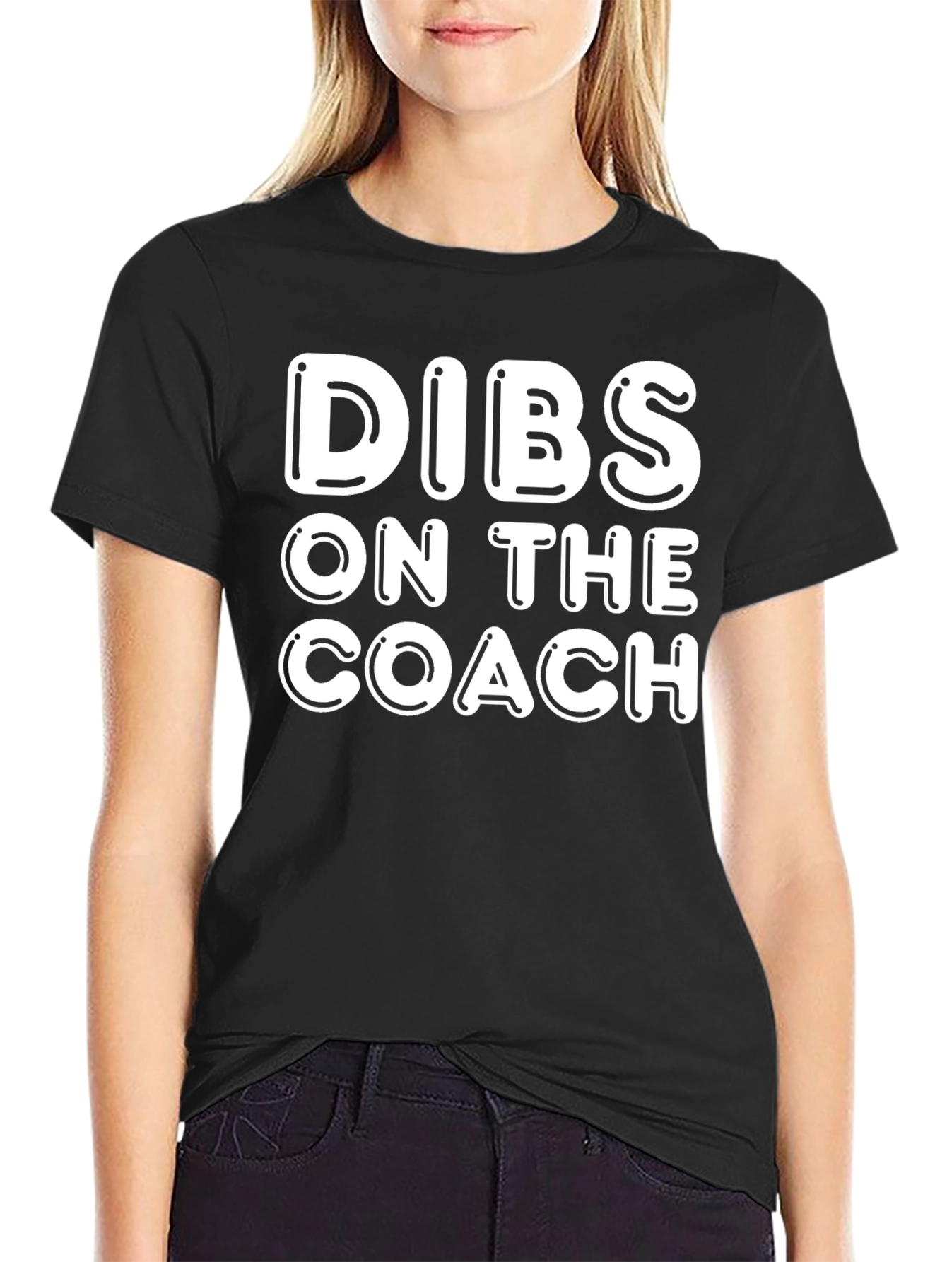 Dibs on the Coach T-Shirt - Novelty Apparel