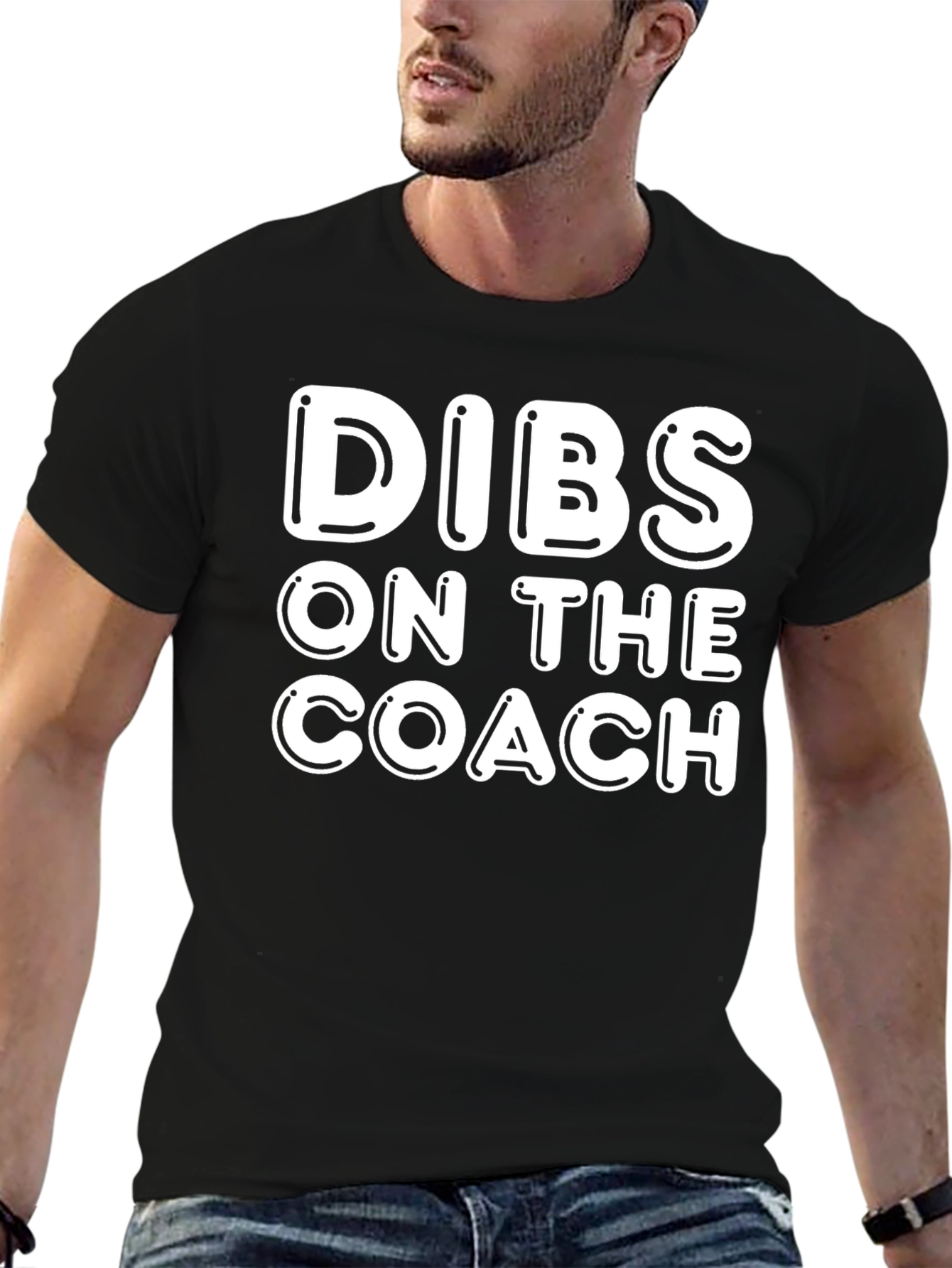 Dibs on the Coach T-Shirt - Novelty Apparel