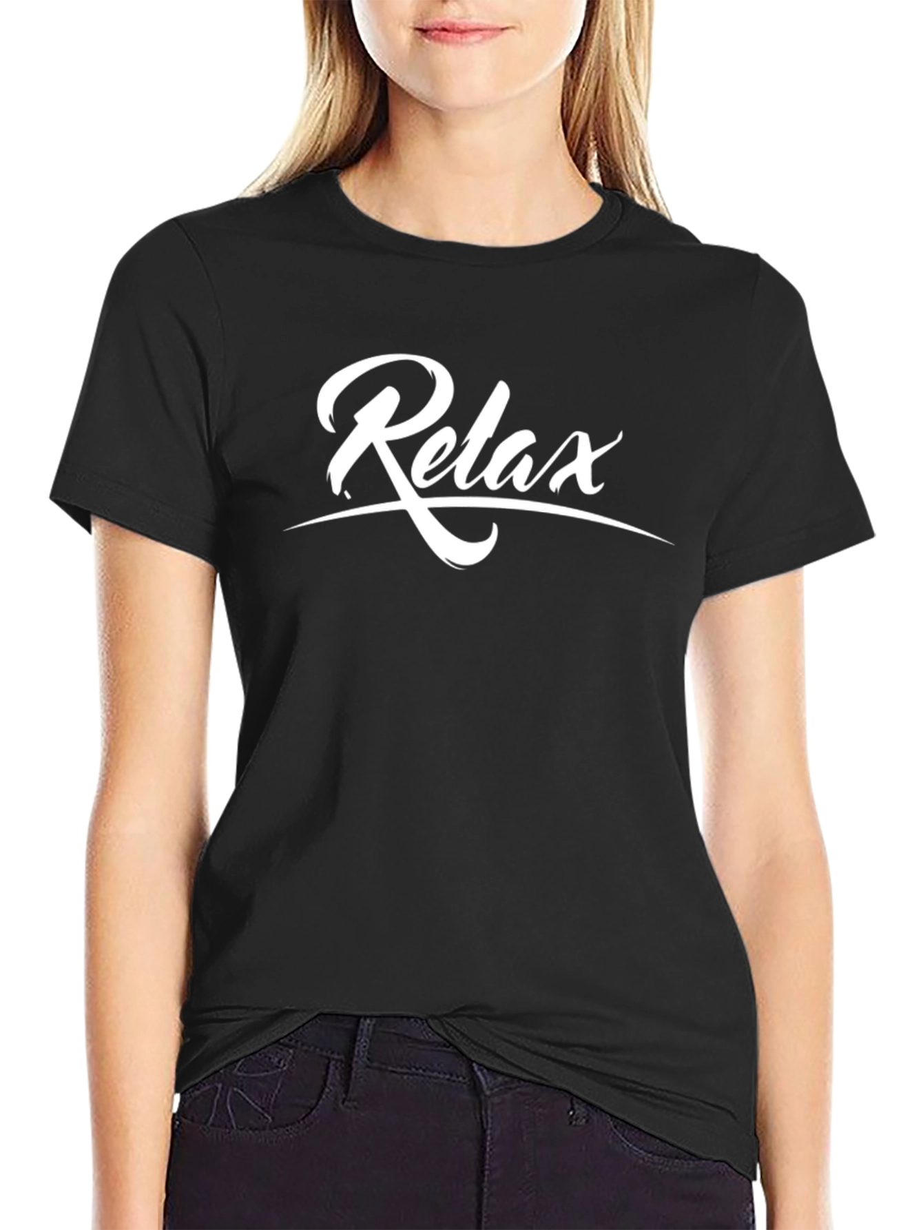 Relax Graphic Tee - Stylish Comfort