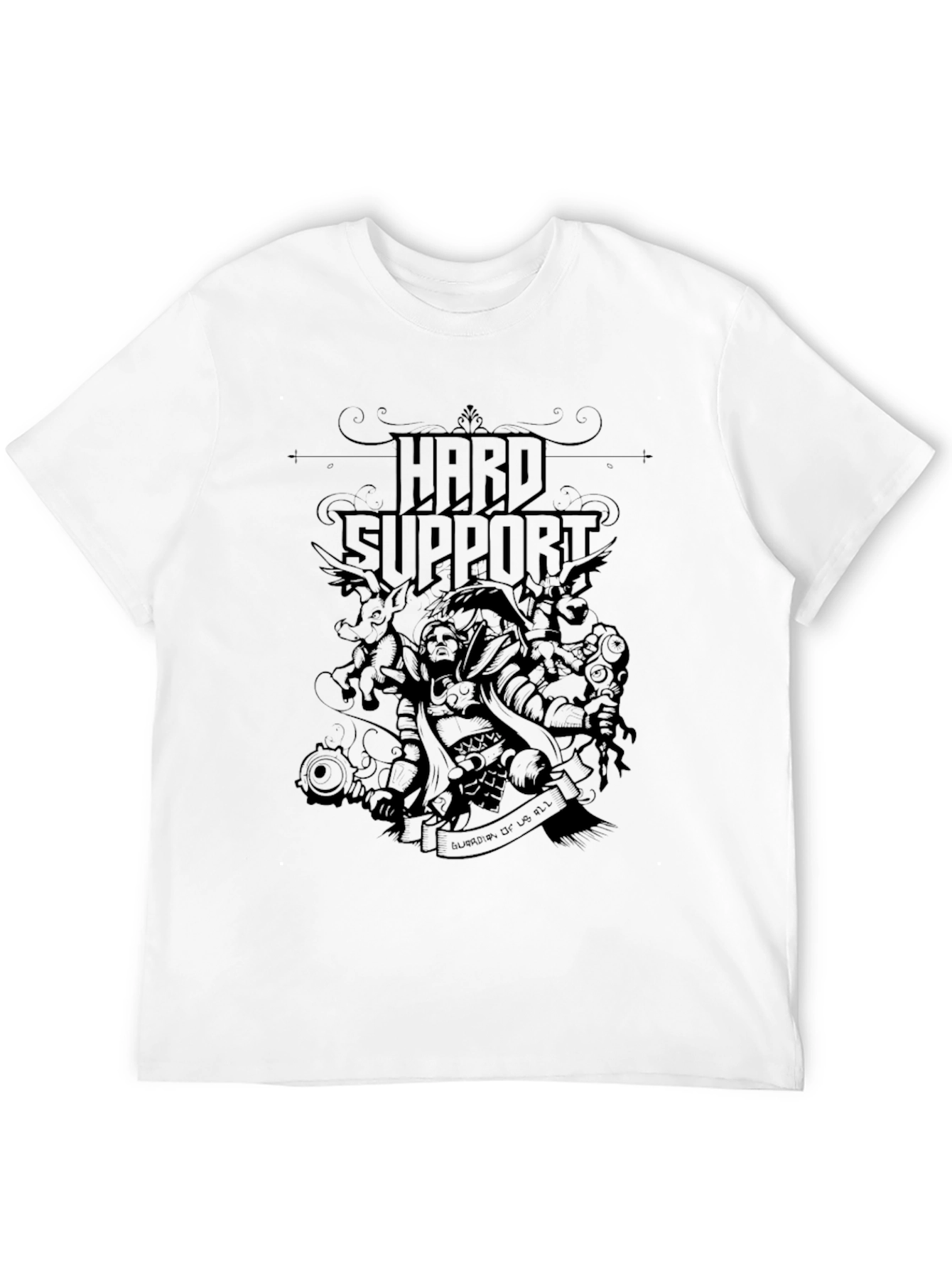 Hard Support Graphic T-Shirt