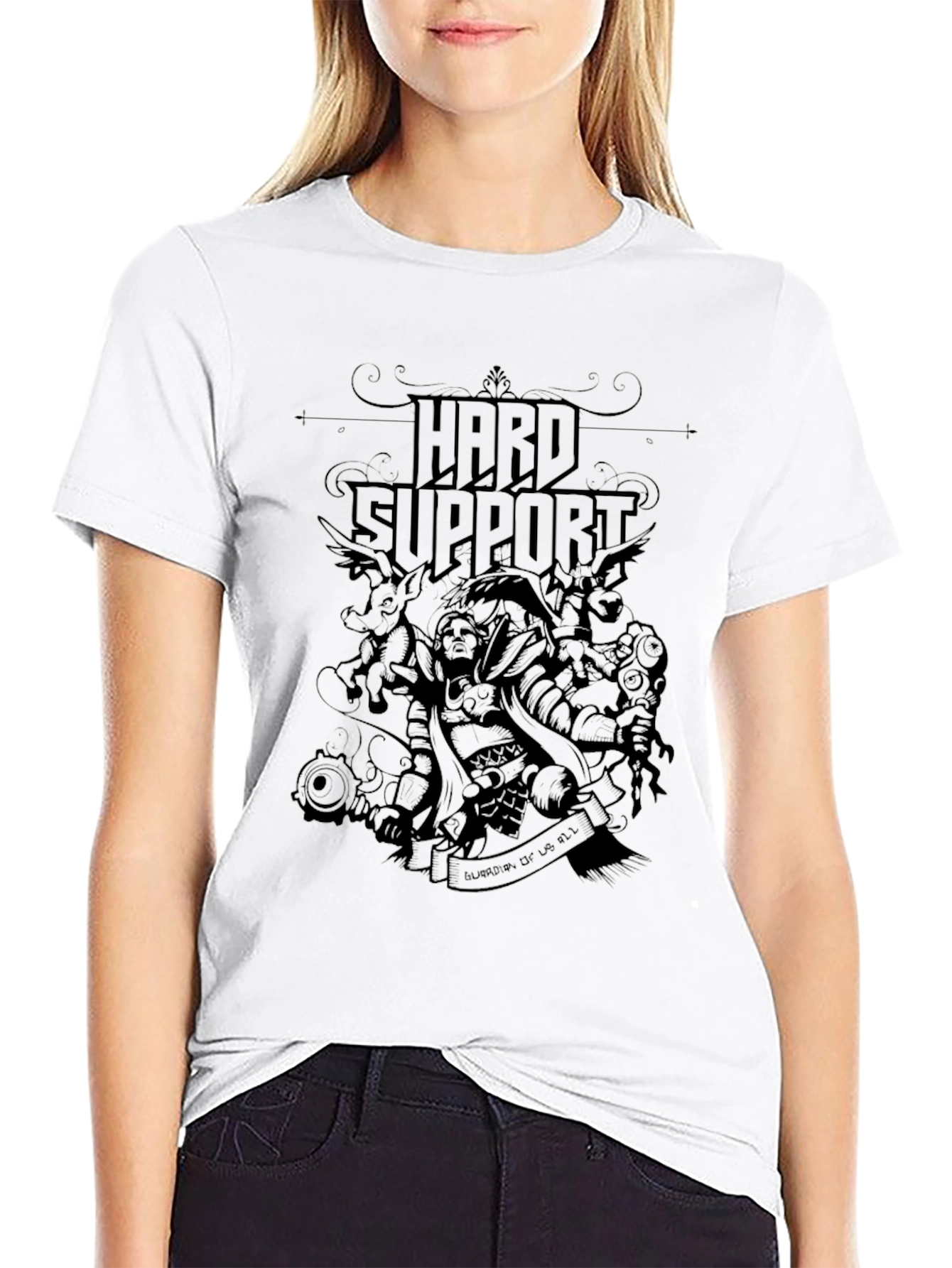 Hard Support Graphic T-Shirt
