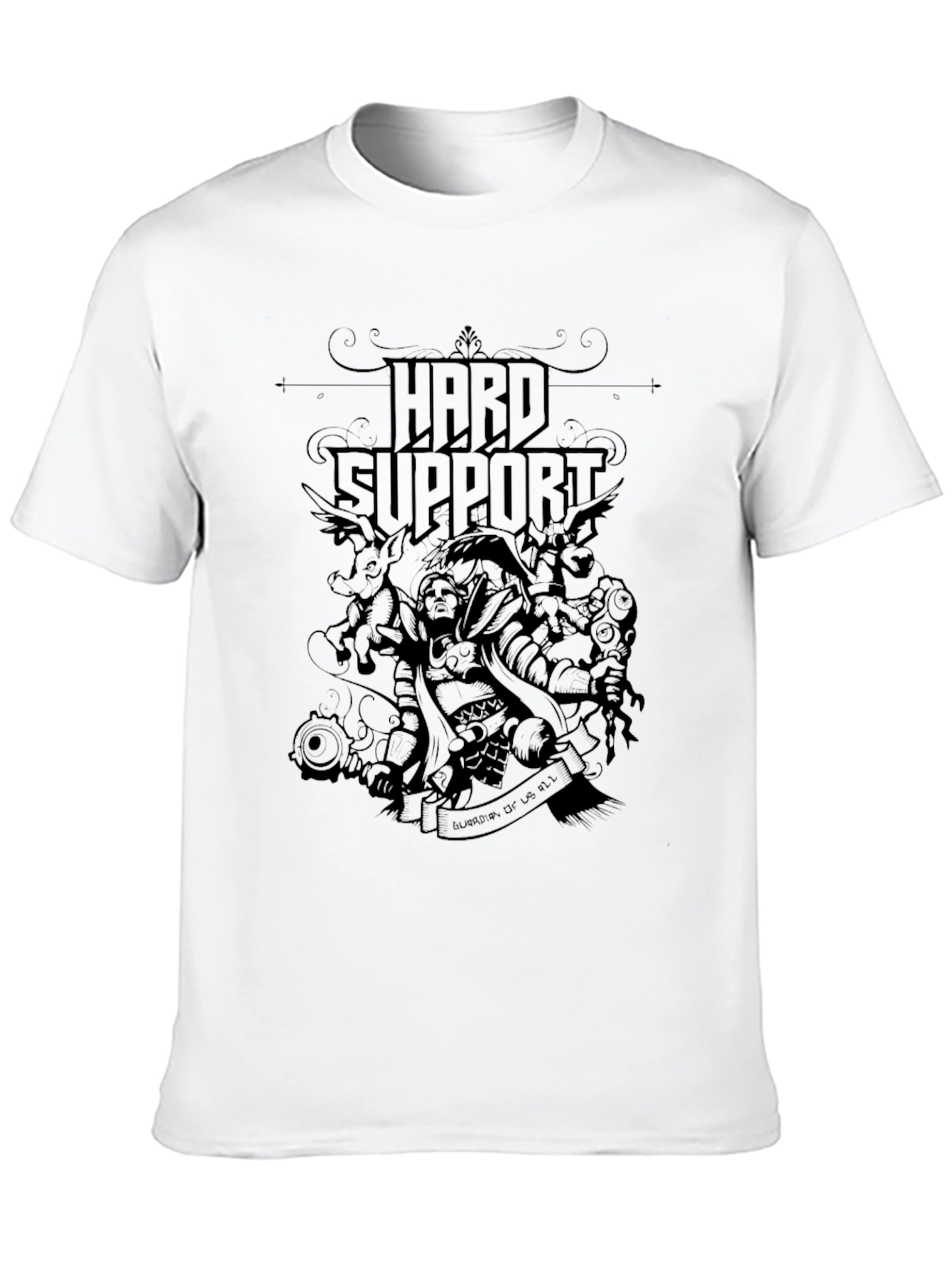 Hard Support Graphic T-Shirt