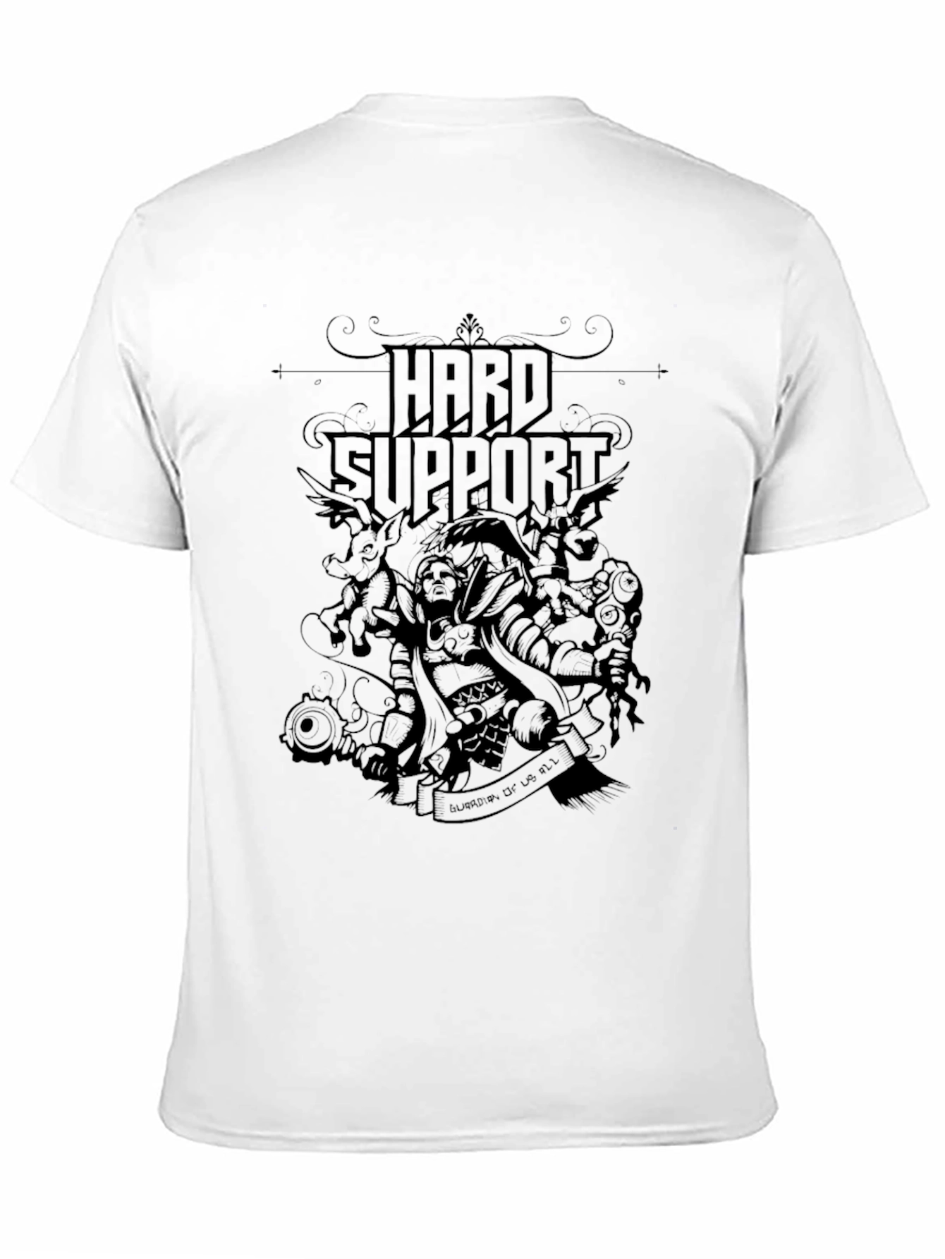 Hard Support Graphic T-Shirt