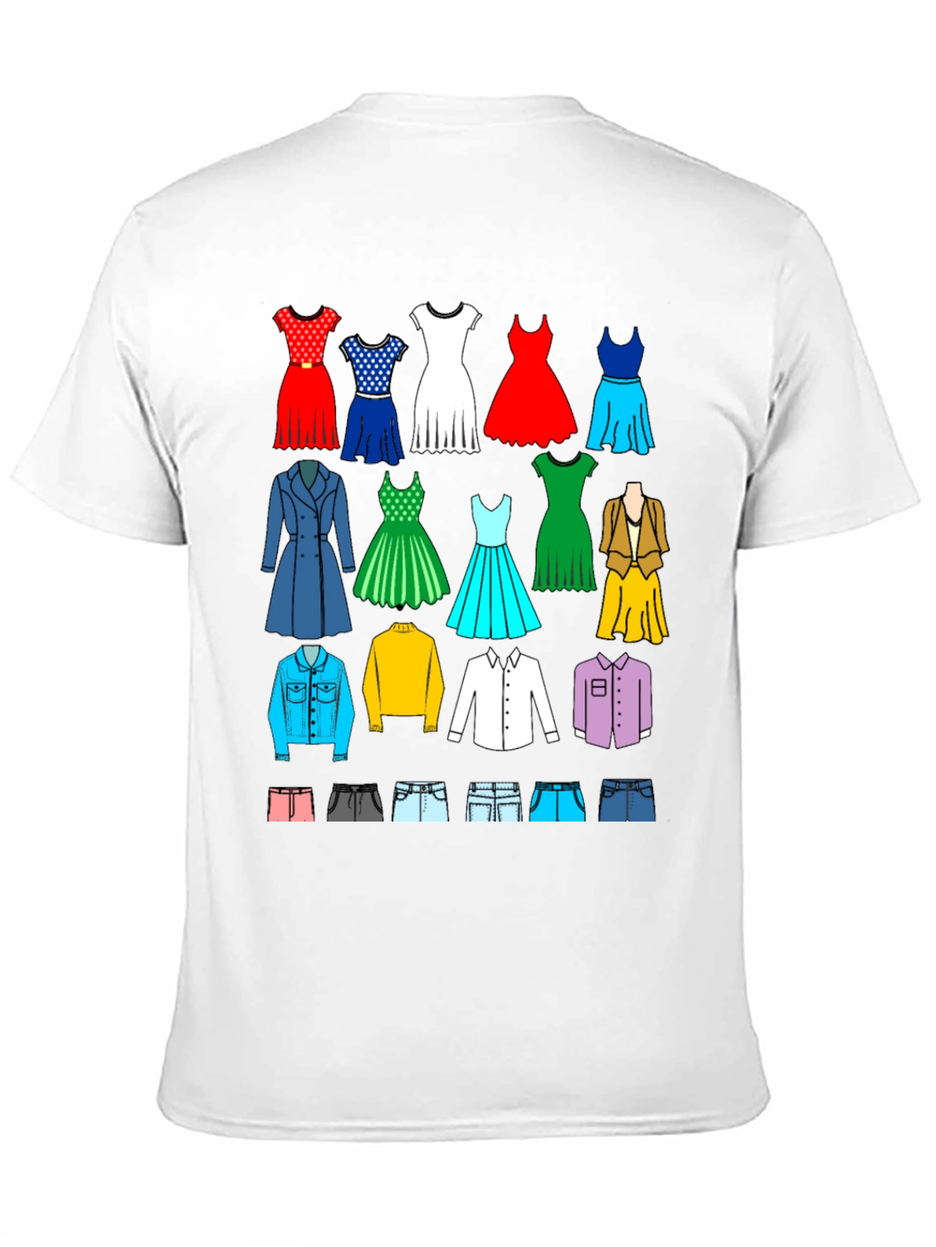 Fashion Collage Graphic Tee