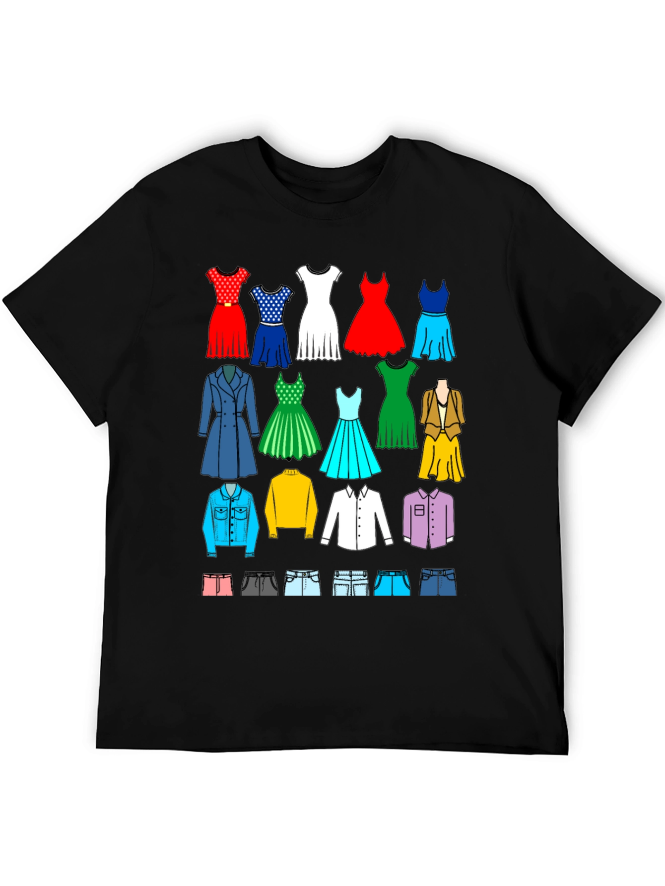 Fashion Collage Graphic Tee