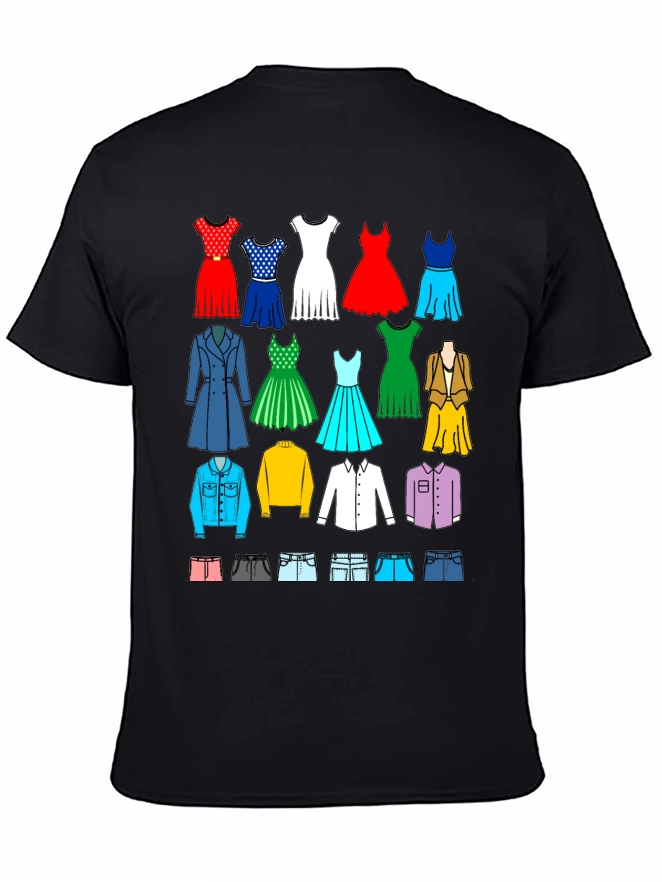 Fashion Collage Graphic Tee