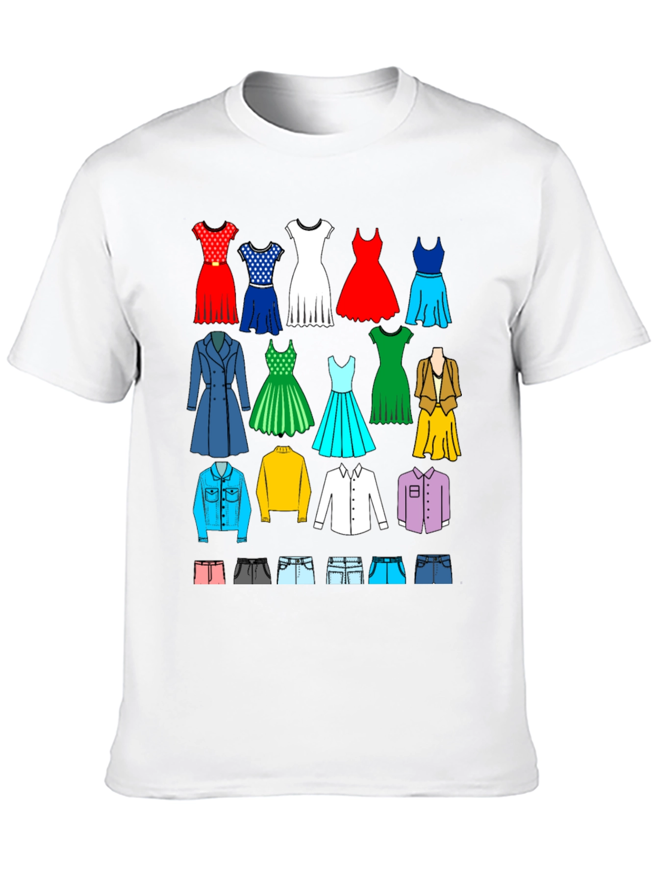 Fashion Collage Graphic Tee