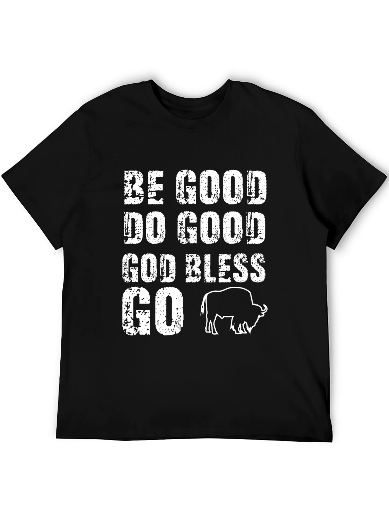 Be Good Buffalo Black T-Shirt