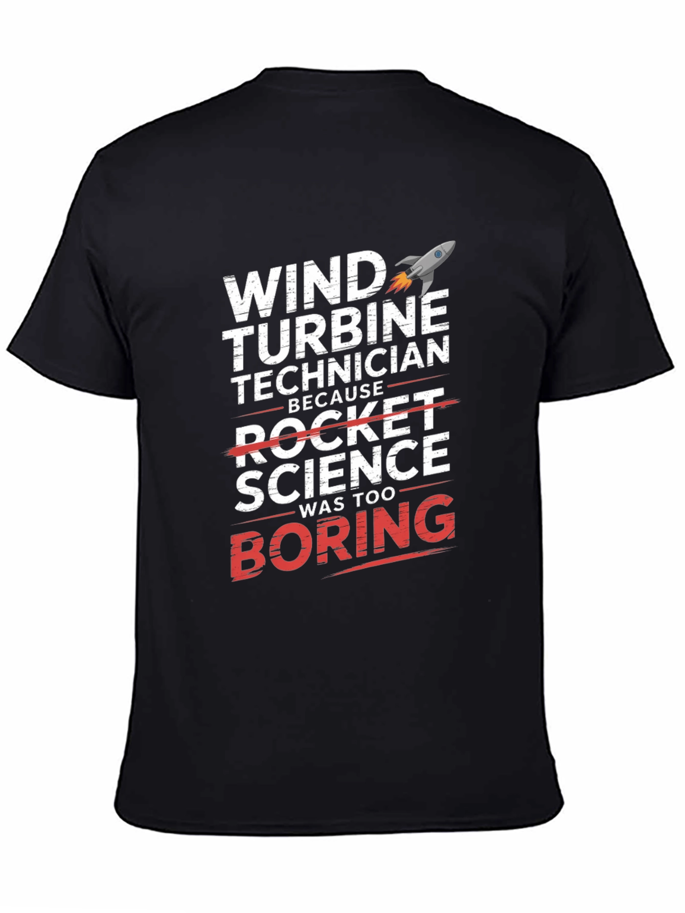 Wind Turbine Technician Novelty T-Shirt