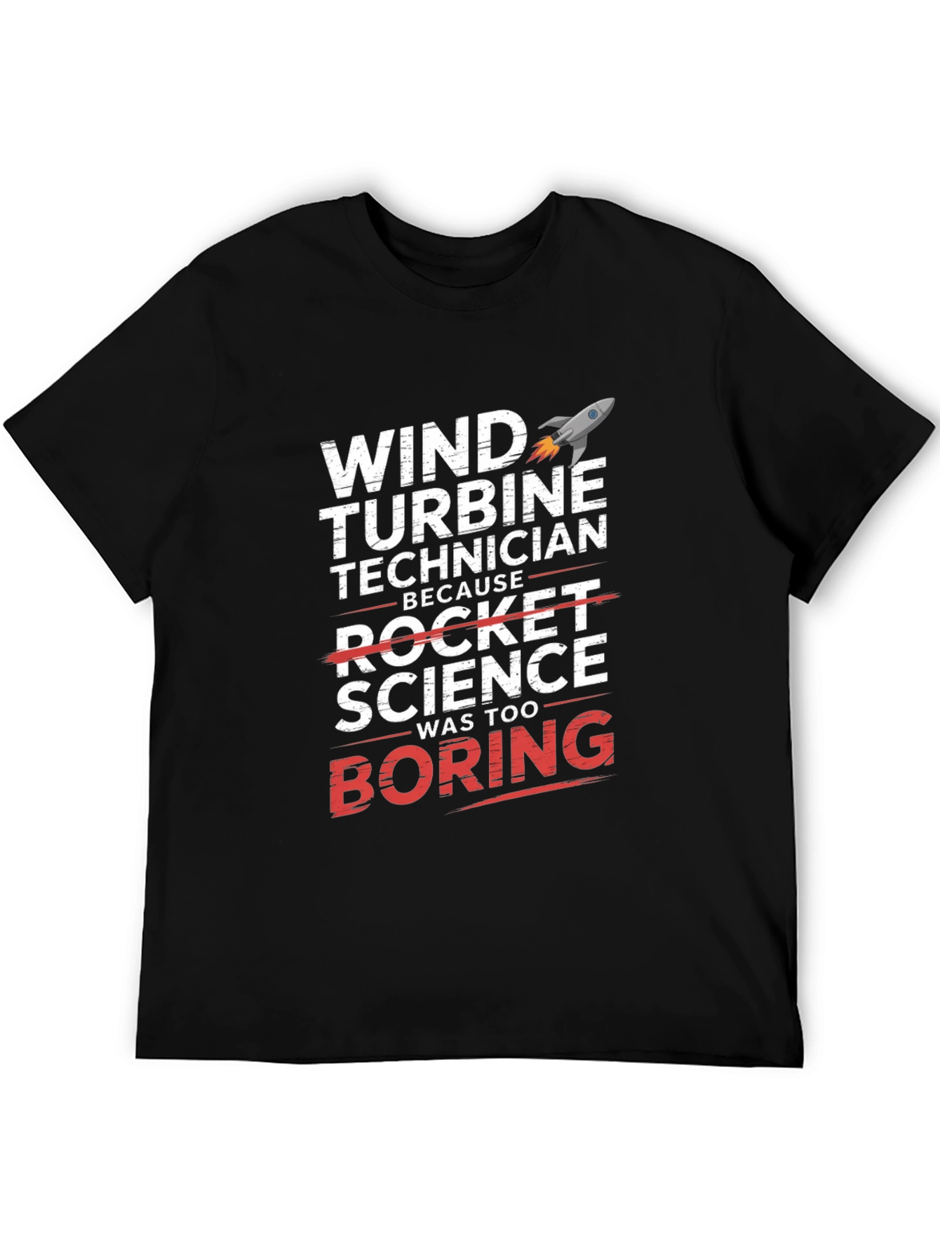 Wind Turbine Technician Novelty T-Shirt